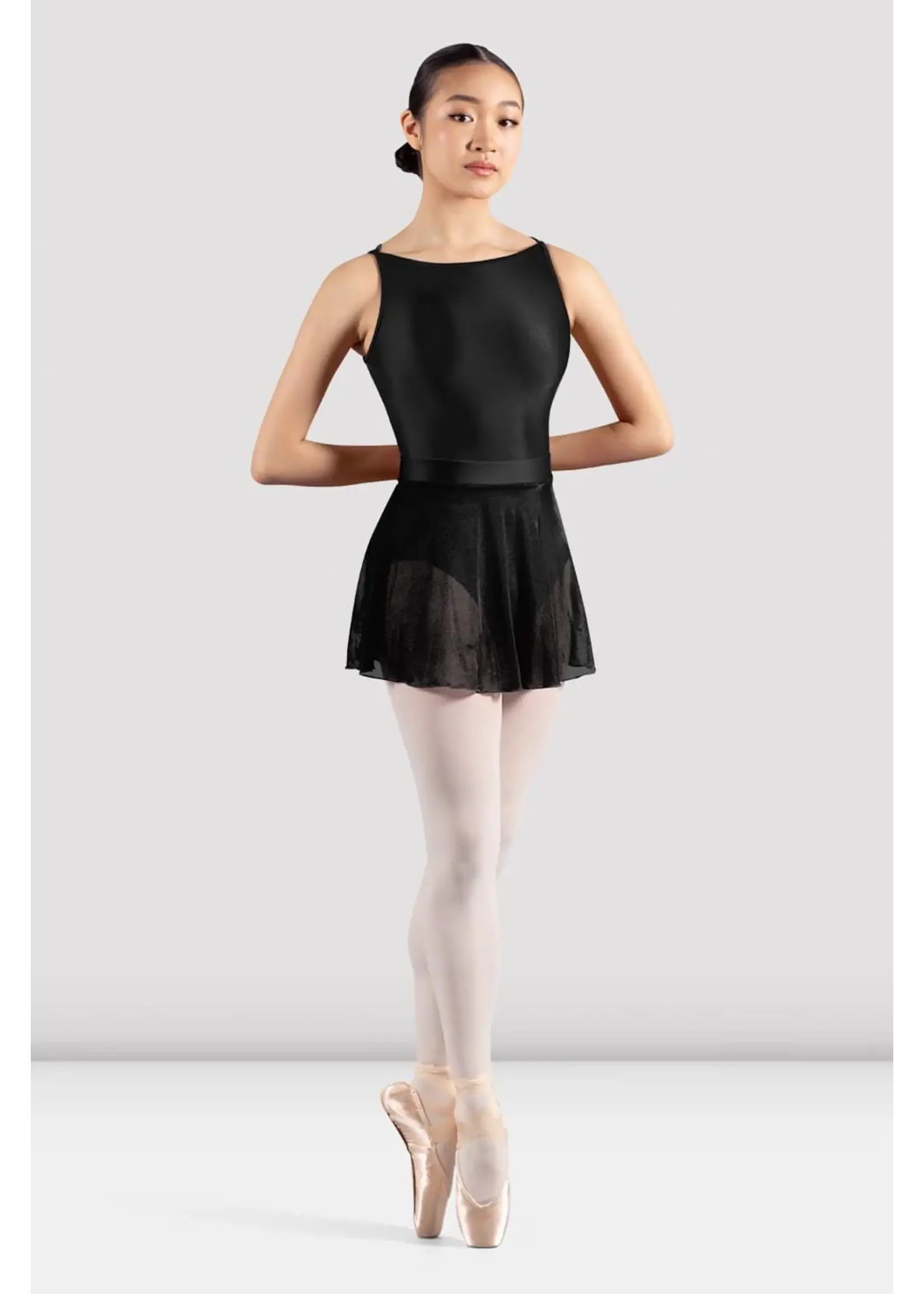 Mirella Shine Mesh Pull On Skirt