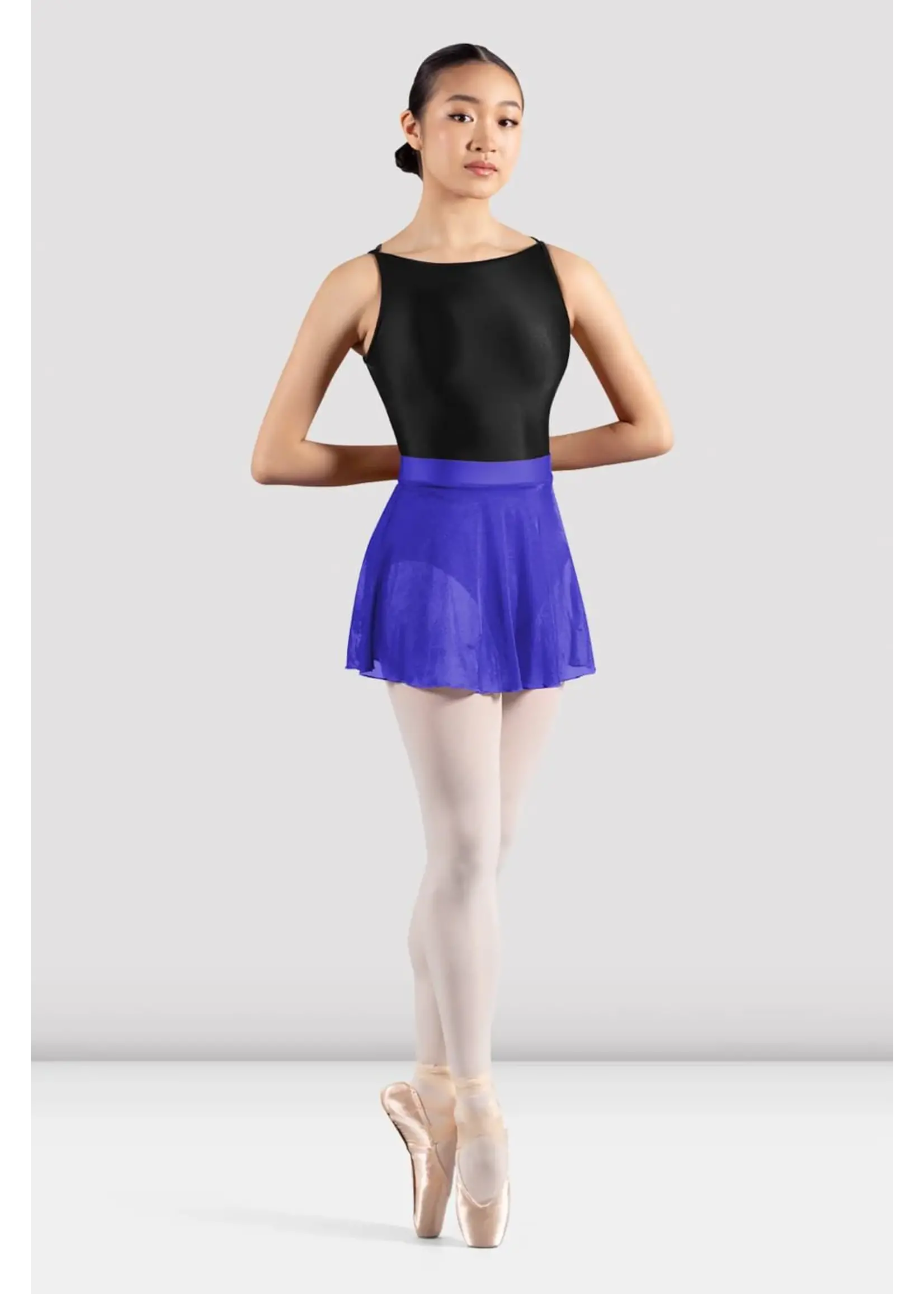 Mirella Shine Mesh Pull On Skirt