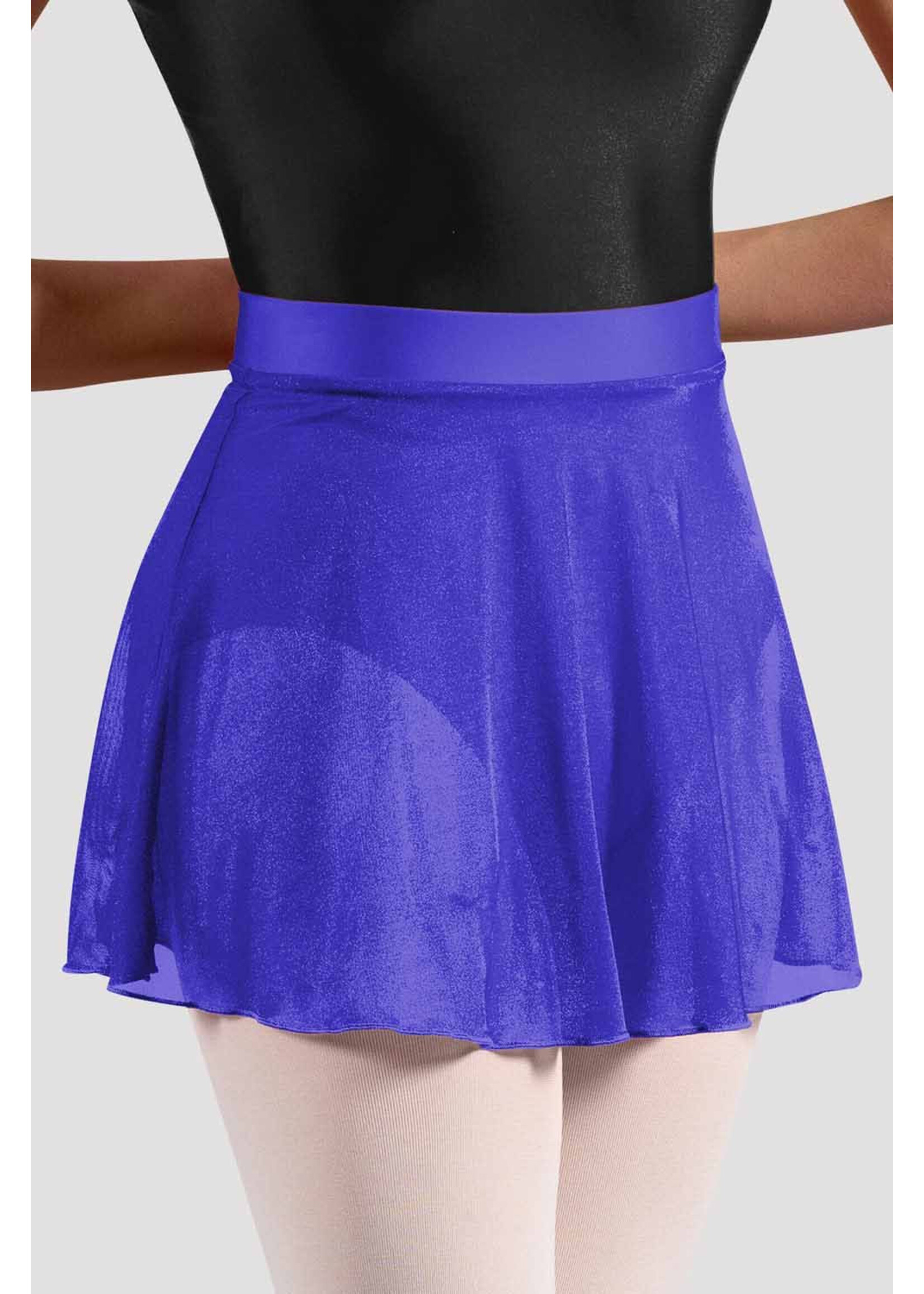 Mirella Shine Mesh Pull On Skirt