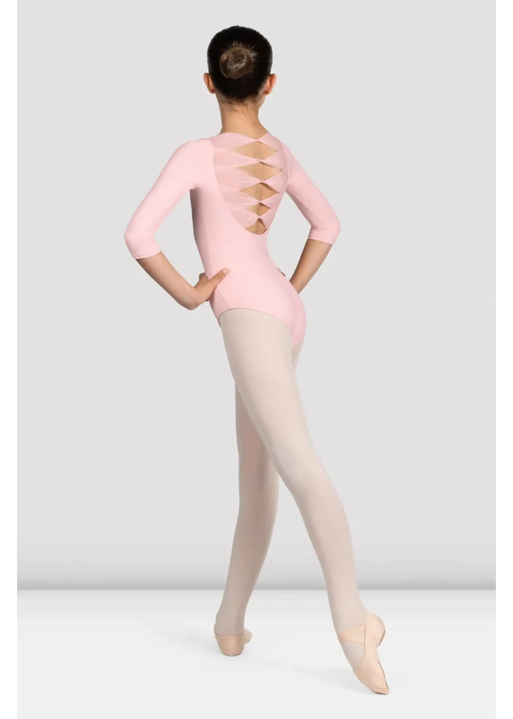 Mirella Boat Neck Twist Back 3/4 Sleeve Leo