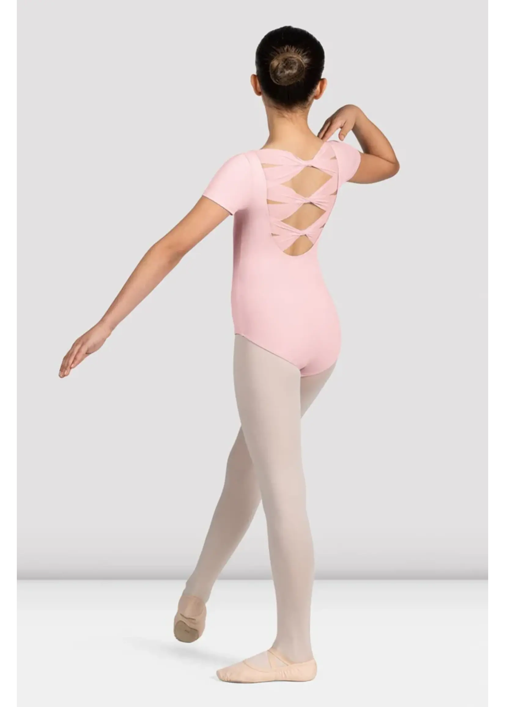 Mirella Boat Neck Mesh Back Cap Sleeve Leo