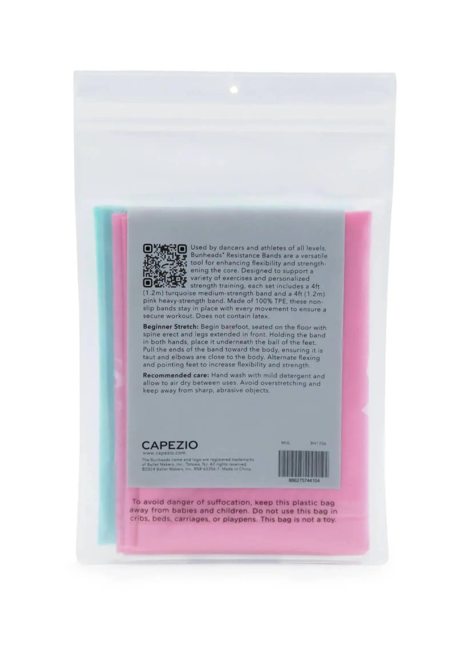 Capezio ballet makers inc. Resistance Bands Combo Pack