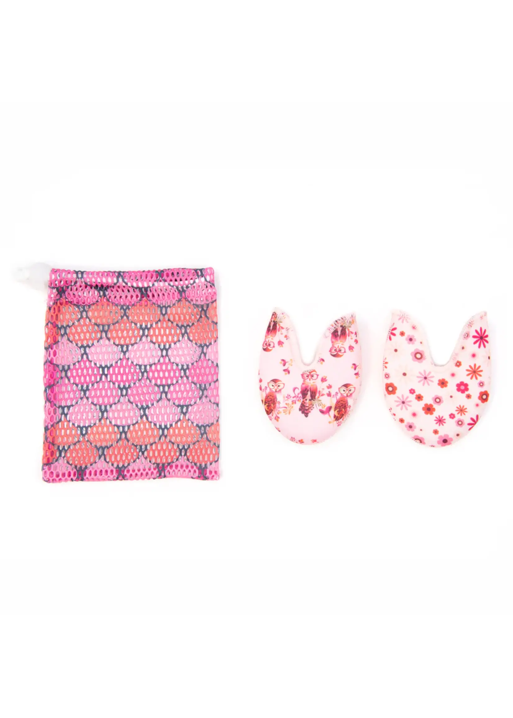 Flips Reversible Gel Toe Pads & Mesh Bag