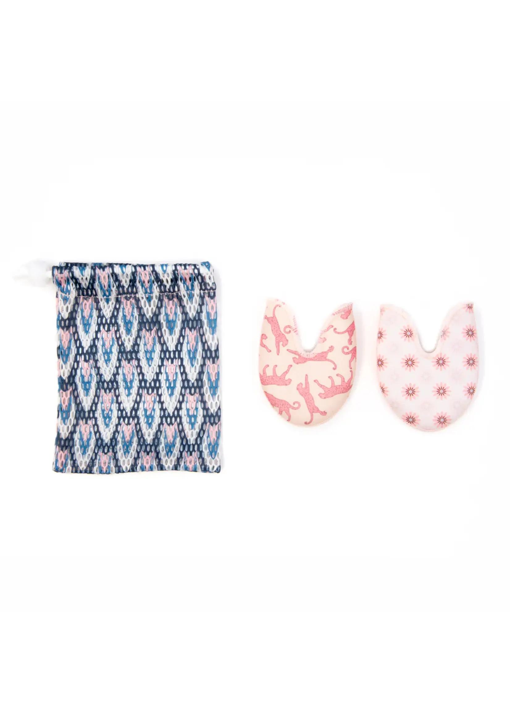 Flips Reversible Gel Toe Pads & Mesh Bag