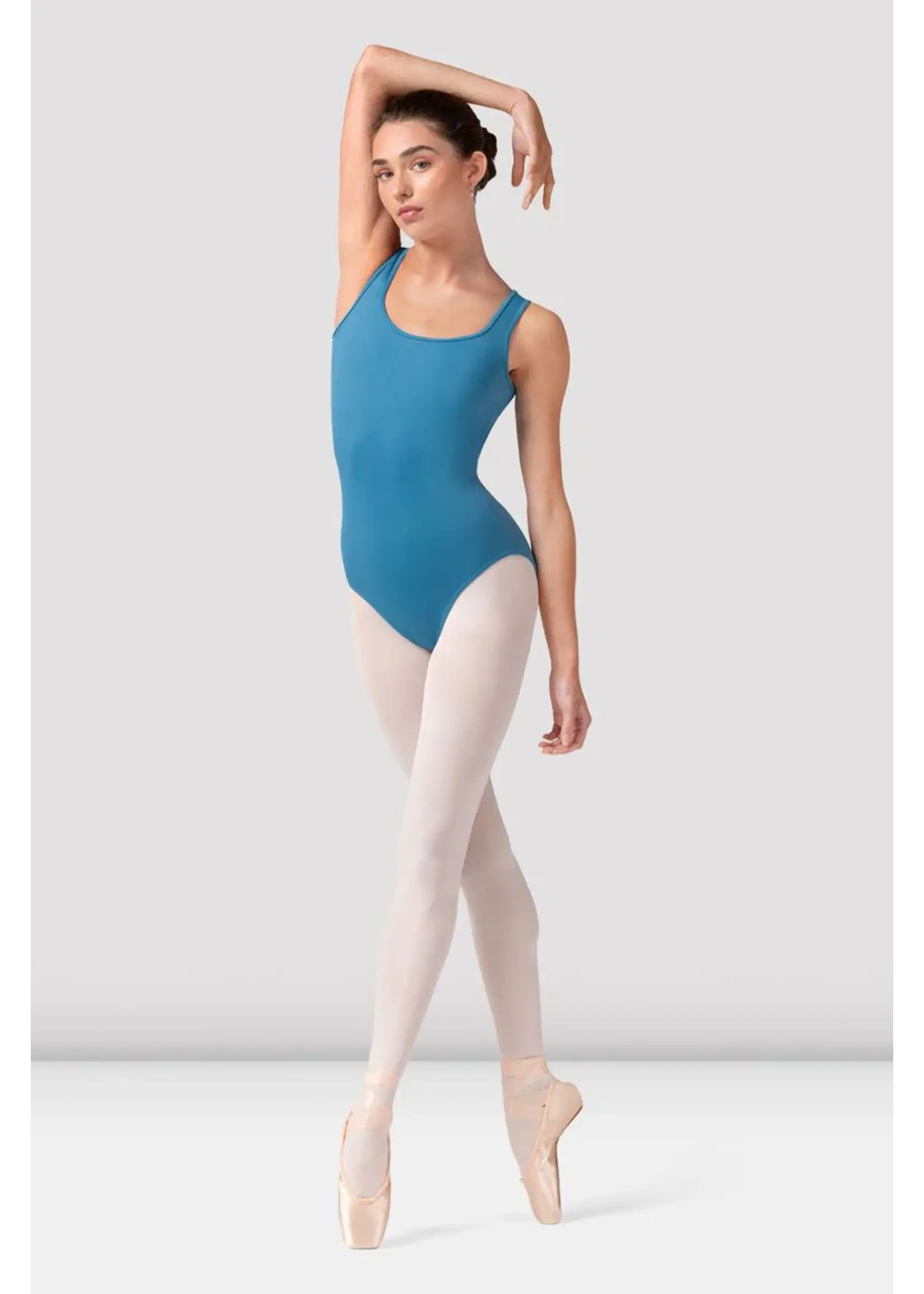Bloch Embroidered Square Neck Leotard