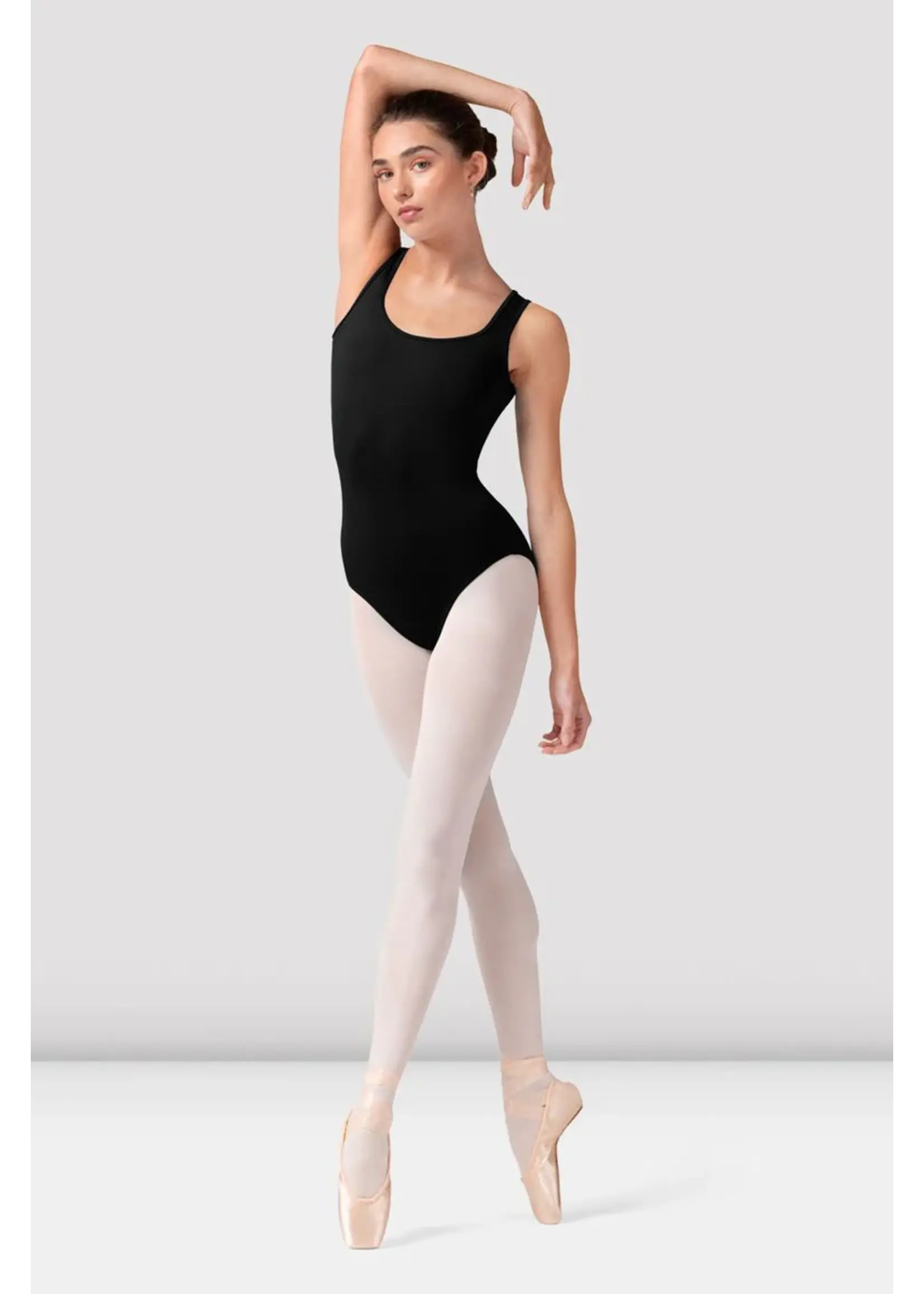 Bloch Embroidered Square Neck Leotard
