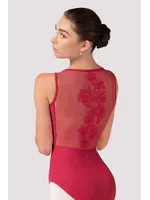 Bloch Embroidered Boat Neck Leotard