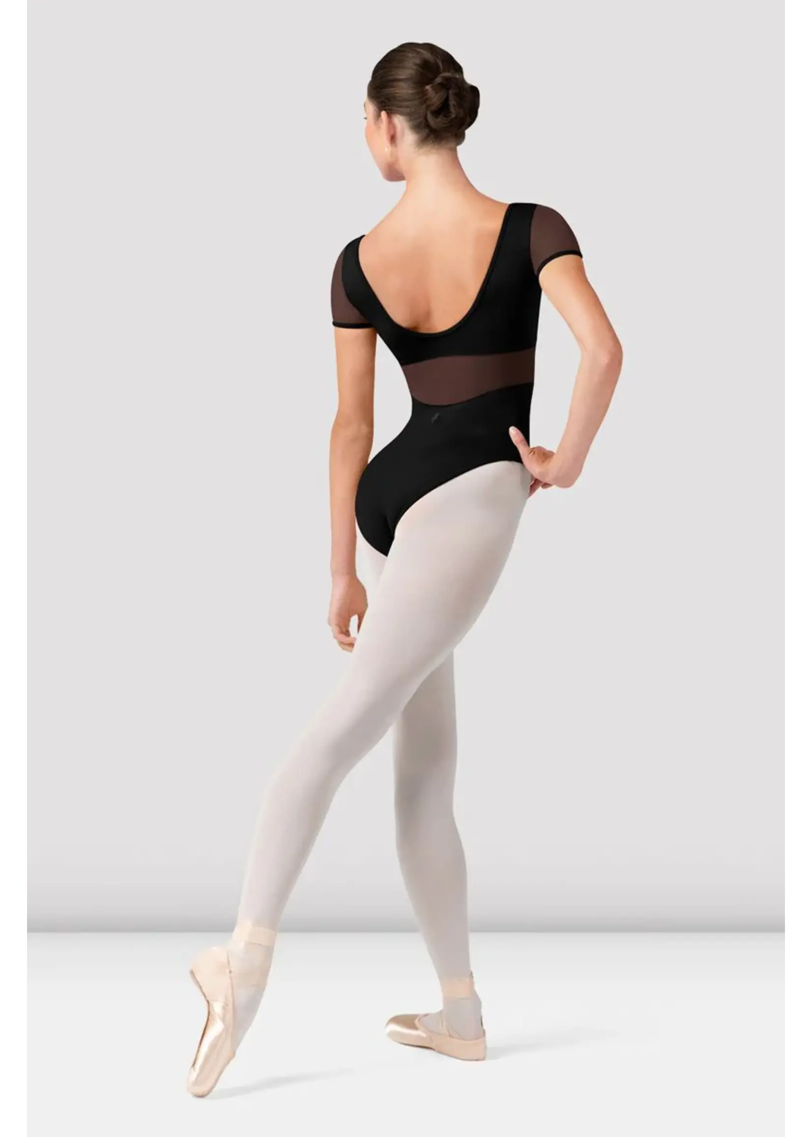Bloch Embroidered Cap Sleeve Leotard