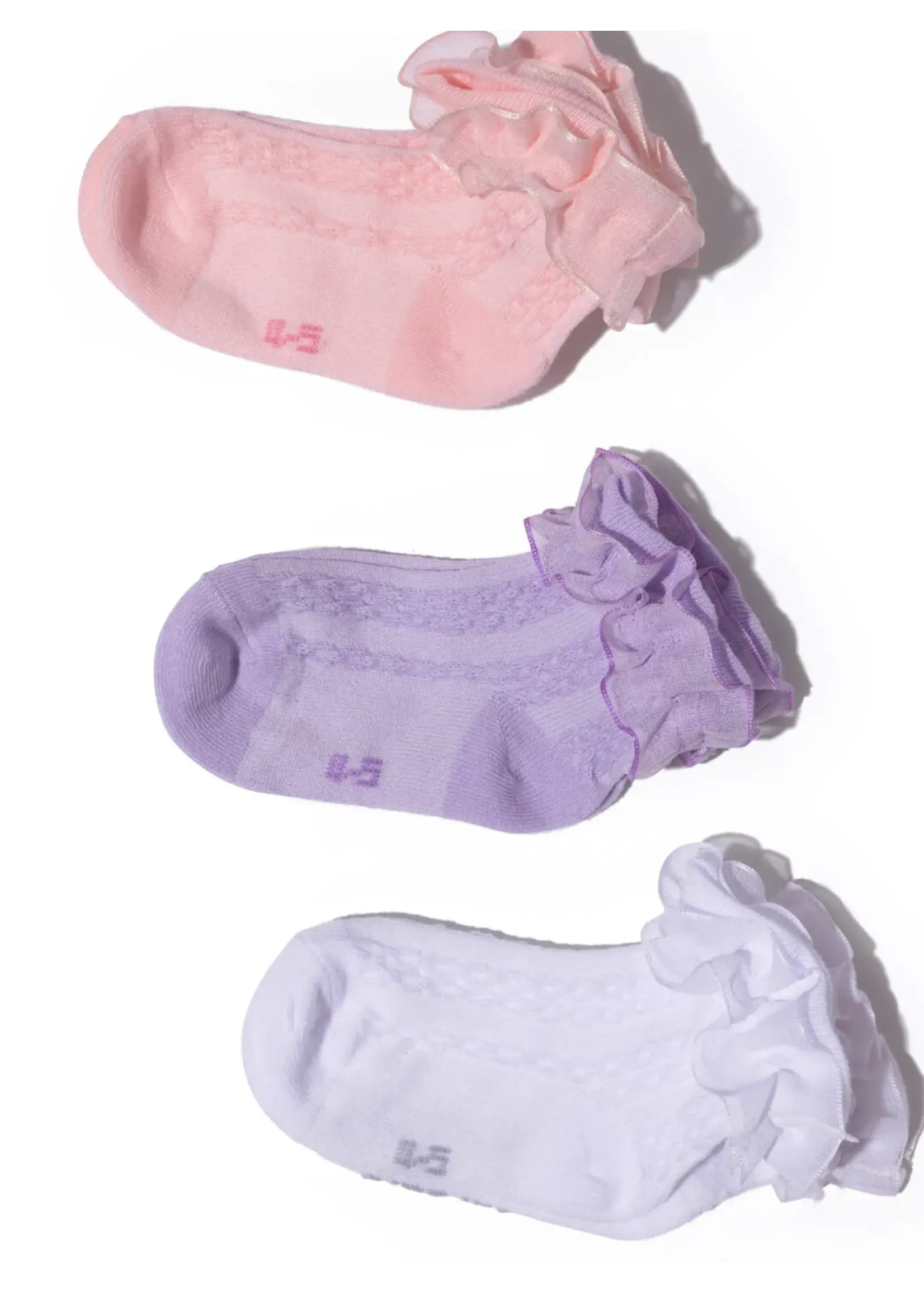 Capezio Children's Ruffle Sock (3 pk)