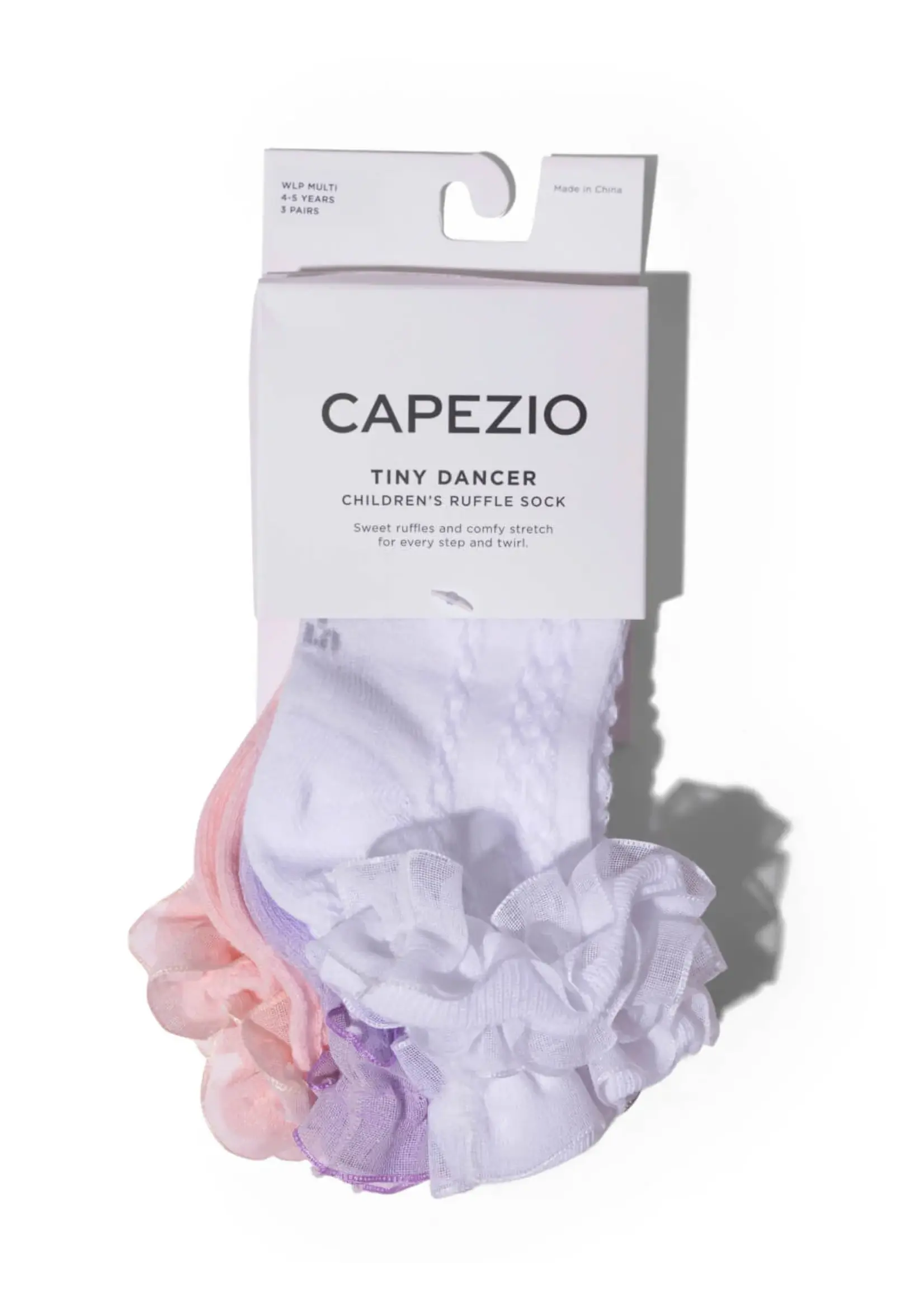 Capezio Children's Ruffle Sock (3 pk)