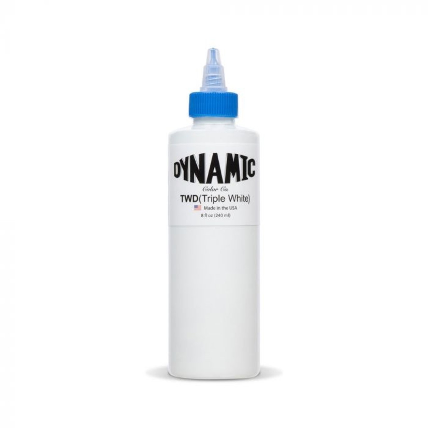 DYNAMIC INK TRIPLE WHITE TATTOO INK  8OZ BOTTLE