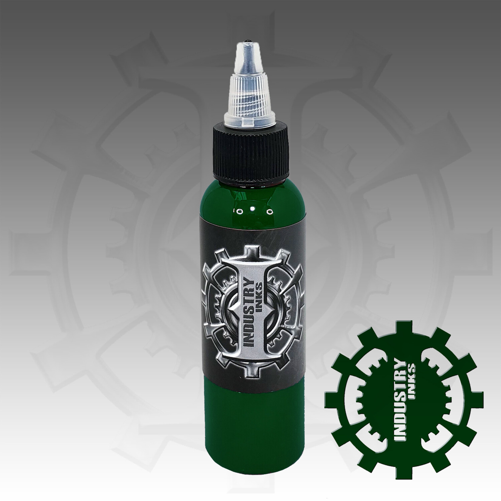 INDUSTRY INKS JUNGLE GREEN - 1OZ