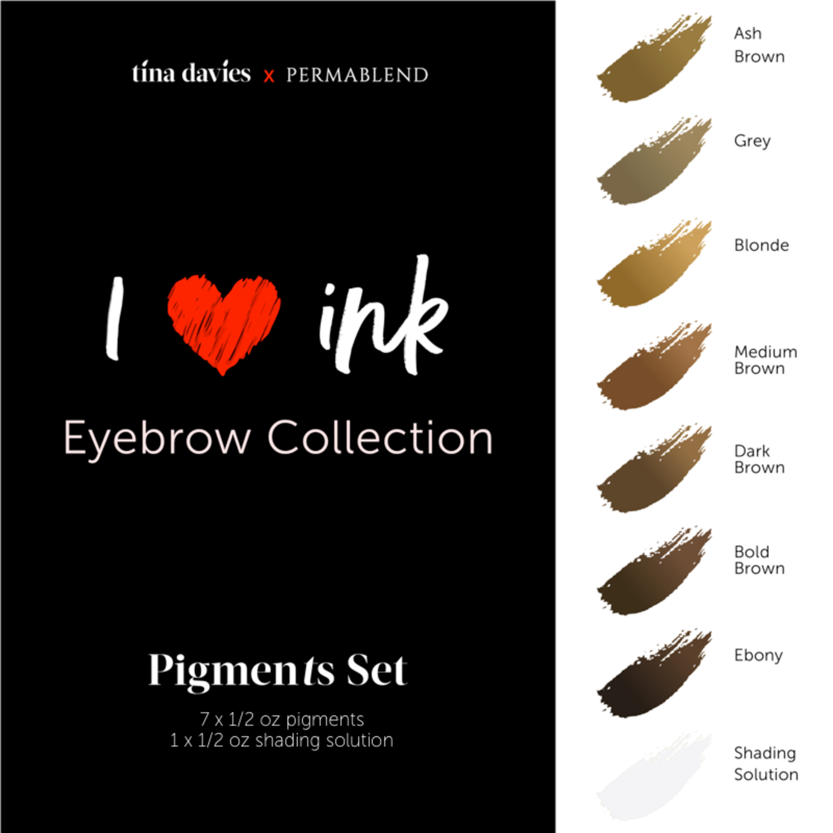 PERMA BLEND TINA DAVIES I❤️ INK COLLECTION