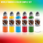 WORLD FAMOUS SIX COLOR SIMPLE SET 1OZ