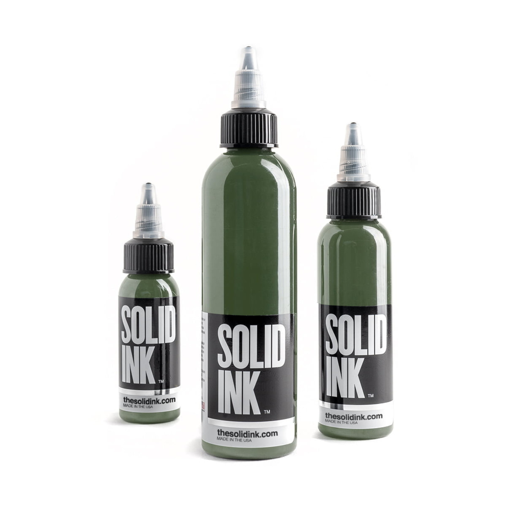 SOLID INK OLIVE PICK SIZE