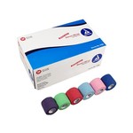 DYNAREX COHESIVE BANDAGES 2" x 5 Yds Case of 36 - MIXED COLORS