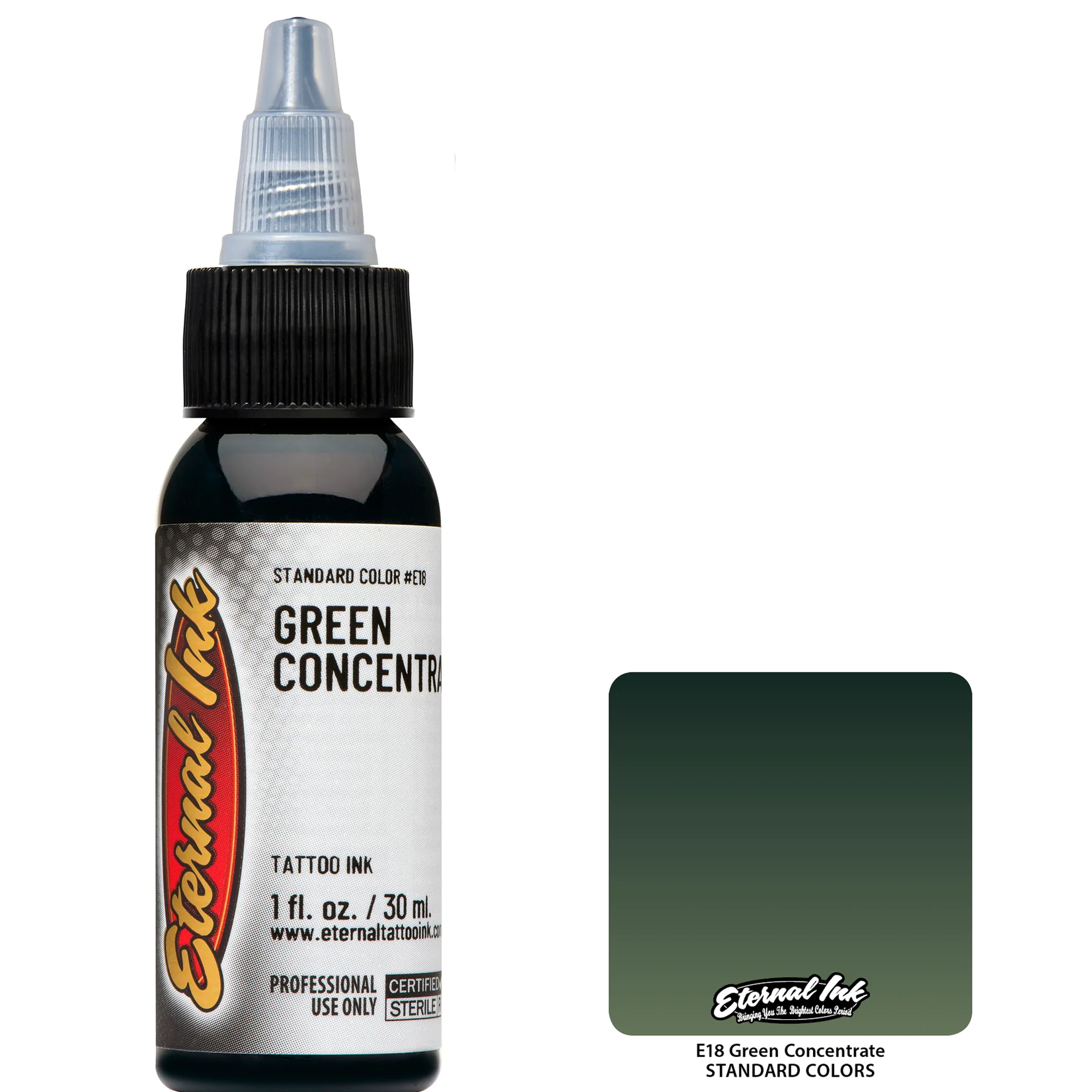 ETERNAL INK GREEN CONCENTRATE - 1OZ