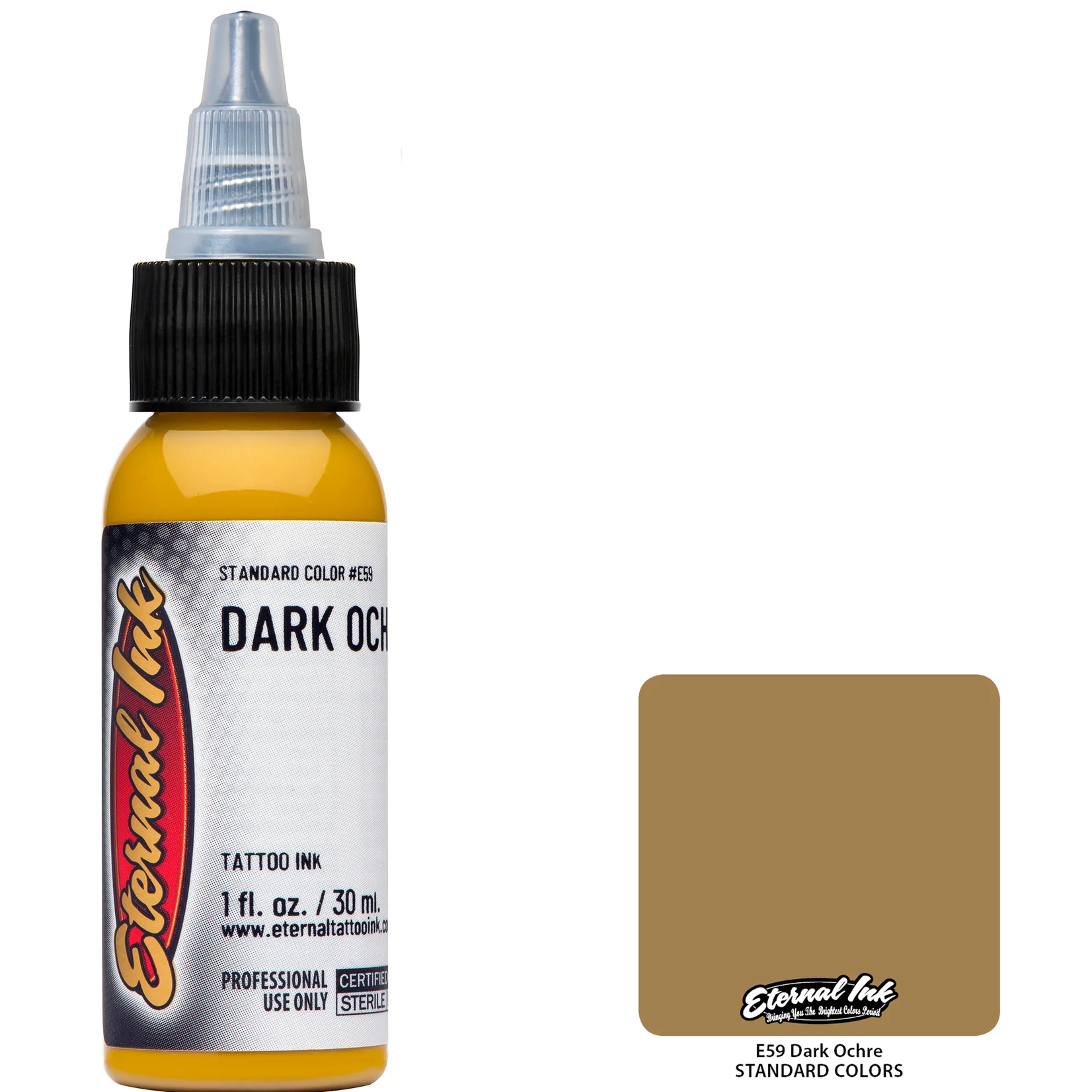 ETERNAL INK DARK OCHRE - 1OZ