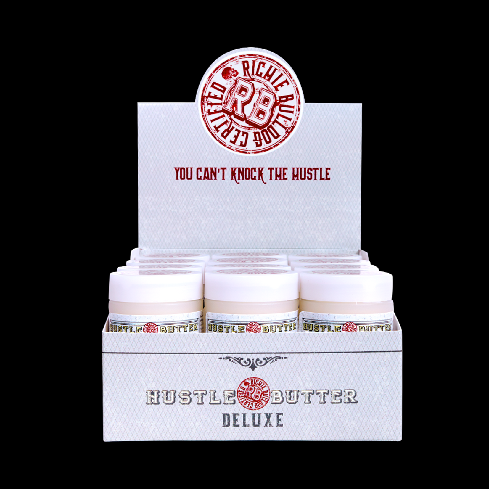 HUSTLE BUTTER DELUXE - 1OZ 24 UNITS WITH DISPLAY