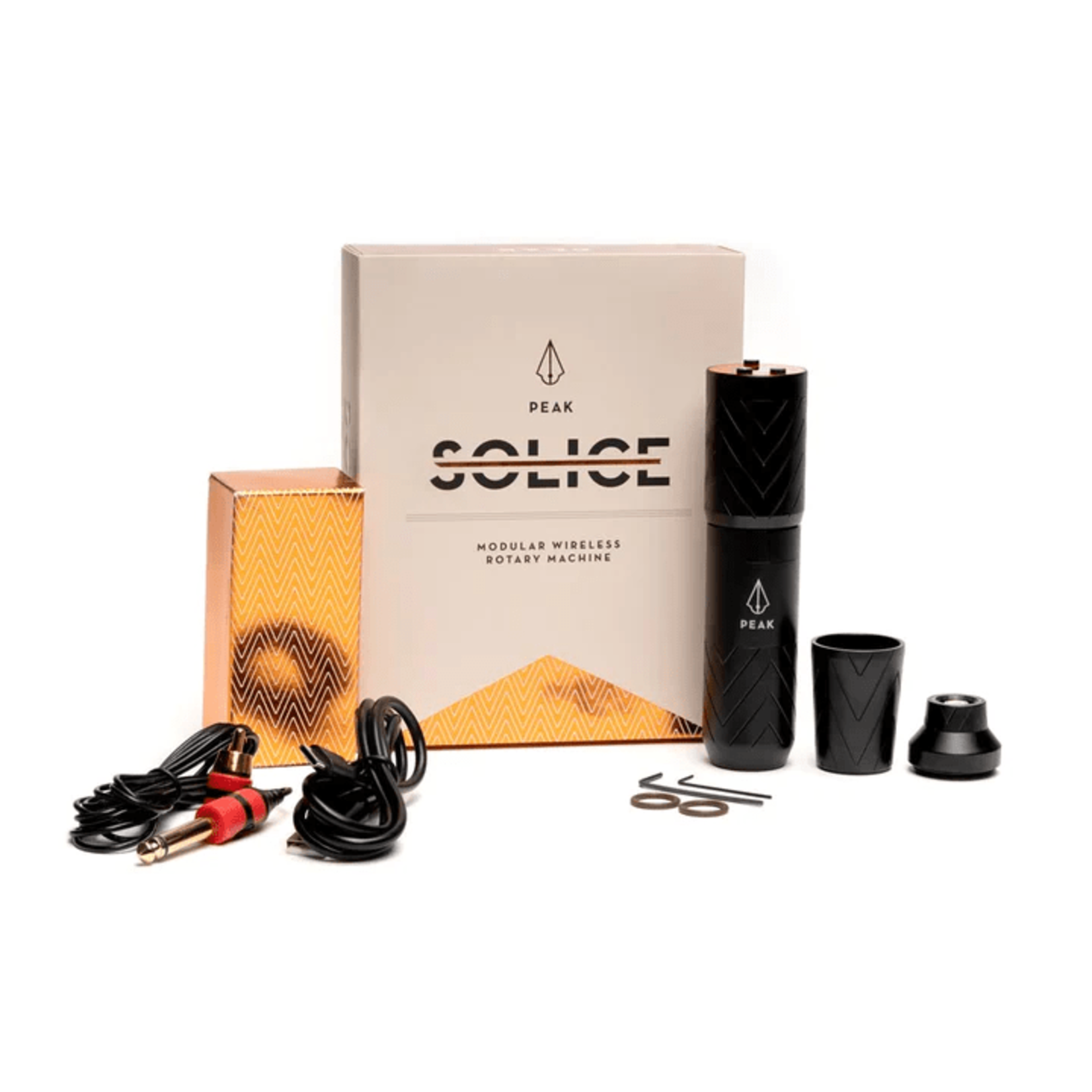 PEAK - SOLICE MODULAR PEN TATTOO MACHINE - BLACK