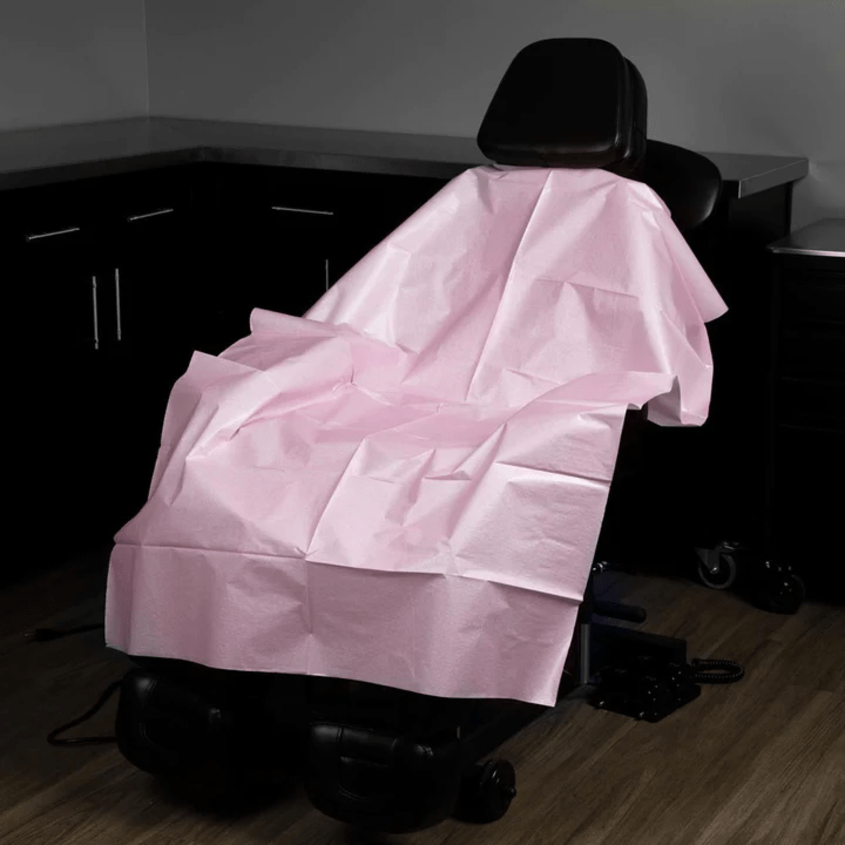 SAFERLY DRAPE SHEETS PINK (40"X60") DISPOSABLE PKG OF 10