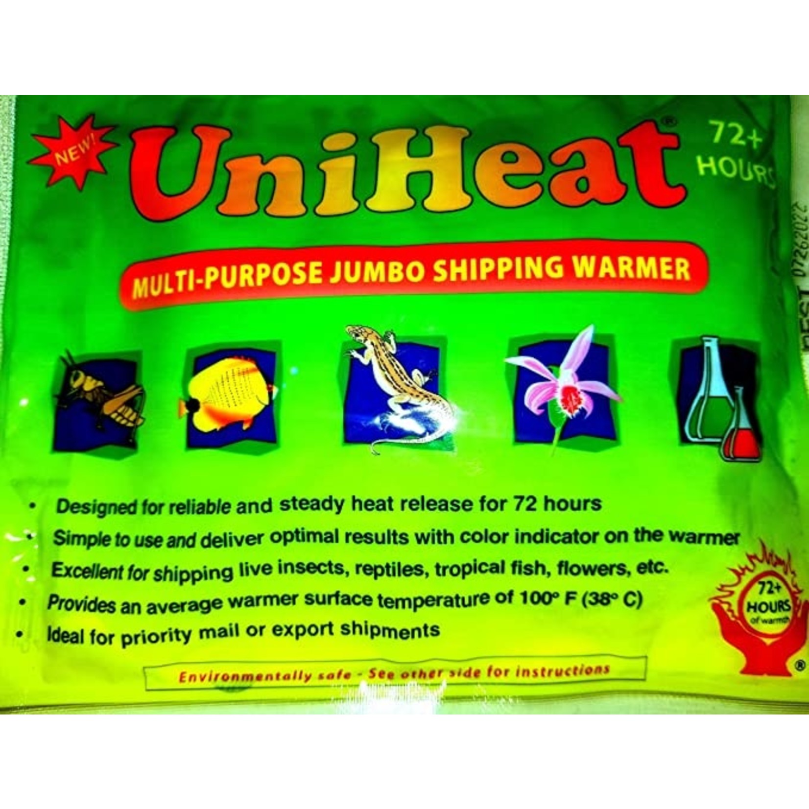 UNI HEAT UNIHEAT 72 HR SHIPPING WARMER HEAT PACK
