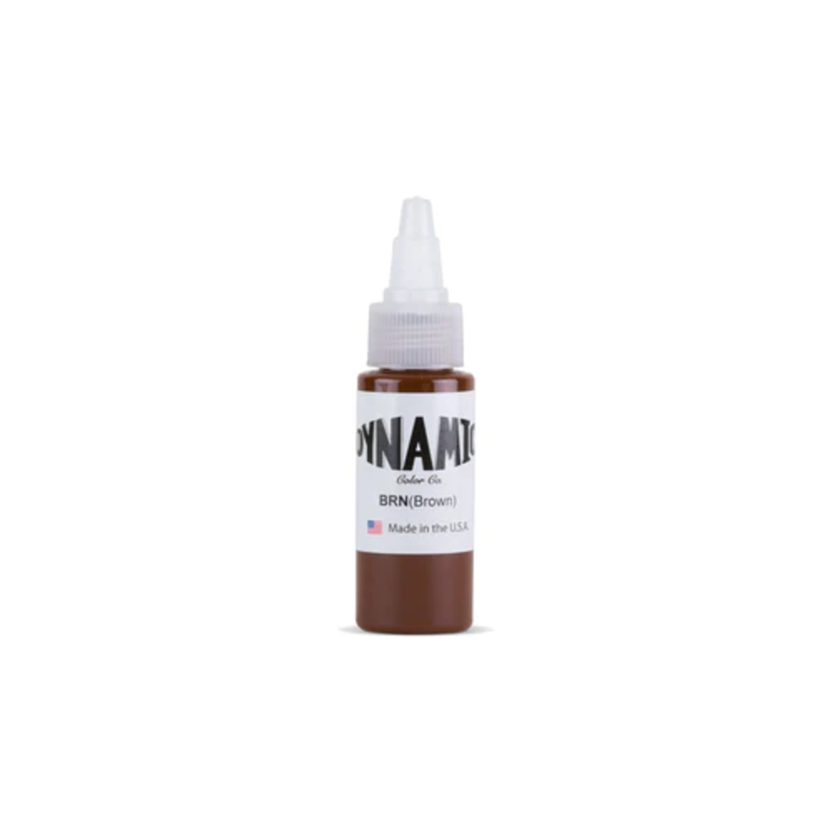DYNAMIC INK BROWN TATTOO INK - 1OZ