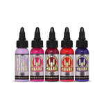 DYNAMIC COLOR 10-Pack Ink Set 1-oz - Dynamic Color Sets - Dynamic Colors -  Color Inks - Black Tattoo Ink