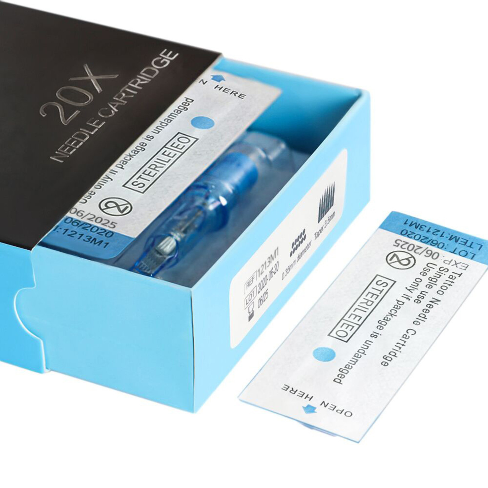 EMALLA ELIOT TATTOO CARTRIDGE NEEDLES  LINERS (20PCS PER BOX)