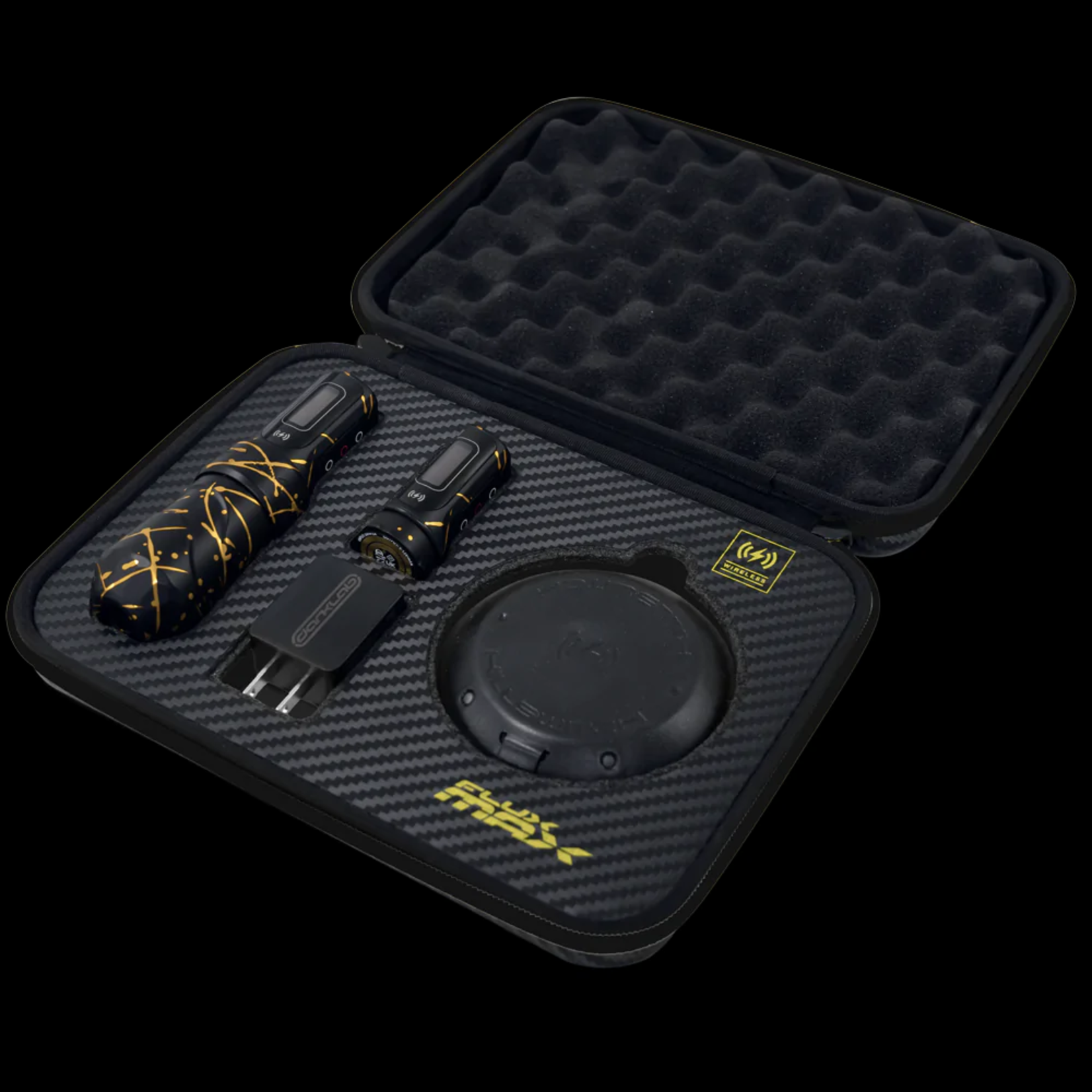 FK IRONS FLUX MAX GOLDEN DRAGON SPECIAL EDITION + 2 POWERBOLT II WITH  KILLSWITCH