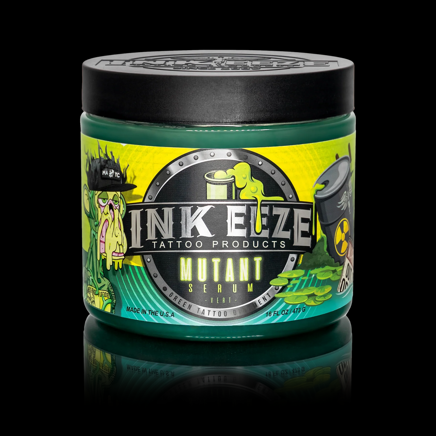 INKEEZE MUTANT SERUM GREEN TATTOO OINTMENT - 16OZ