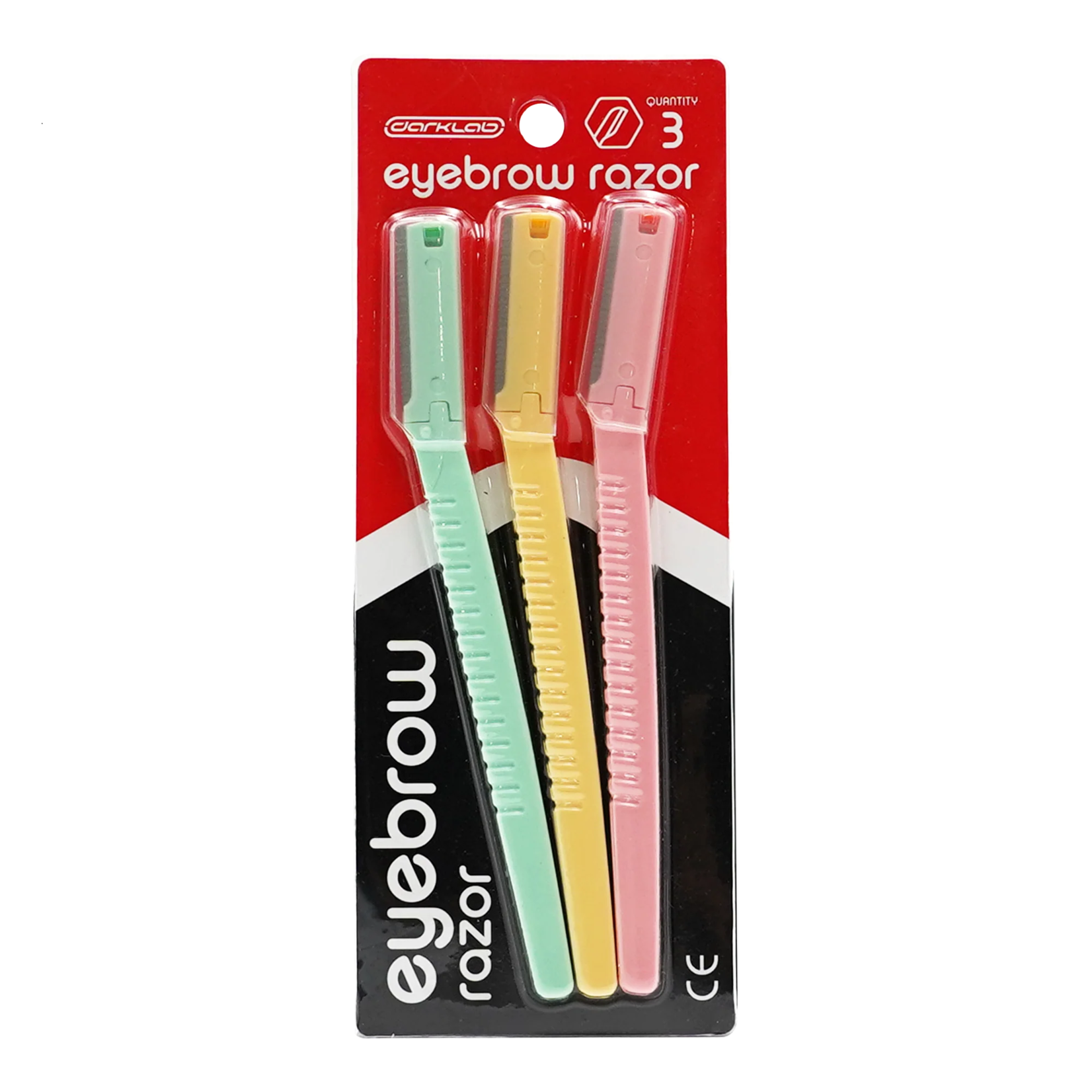 DARKLAB EYEBROW RAZOR (PACK OF 3)