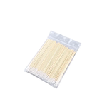 COTTON SWABS POINTED TIPS APPLICATOR WOODEN STICKS (100 CT)