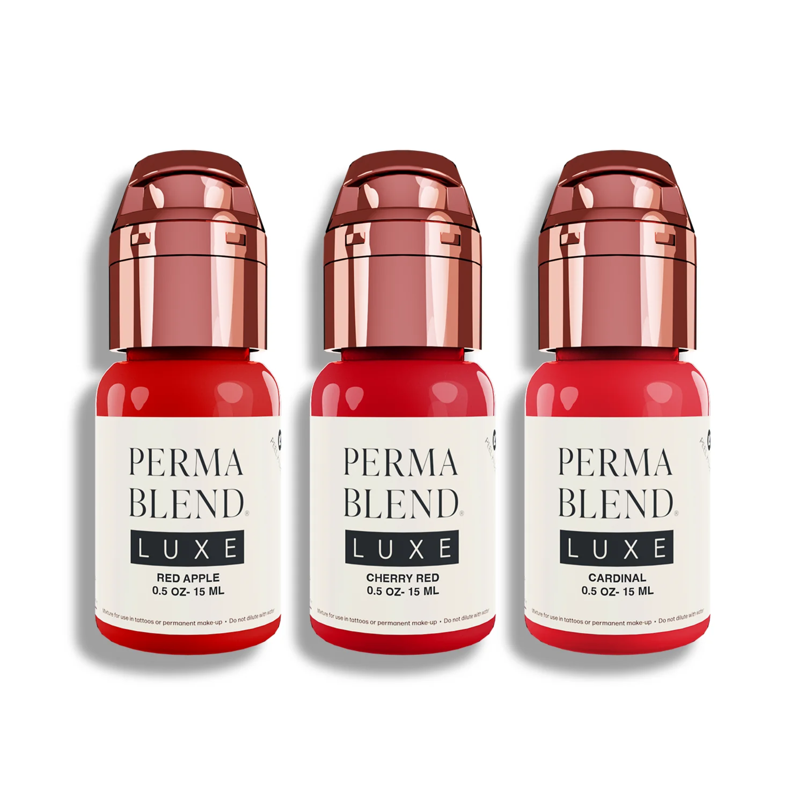 PERMA BLEND RED LIP MINI SET — PERMA BLEND LUXE — 3 1/2OZ BOTTLES