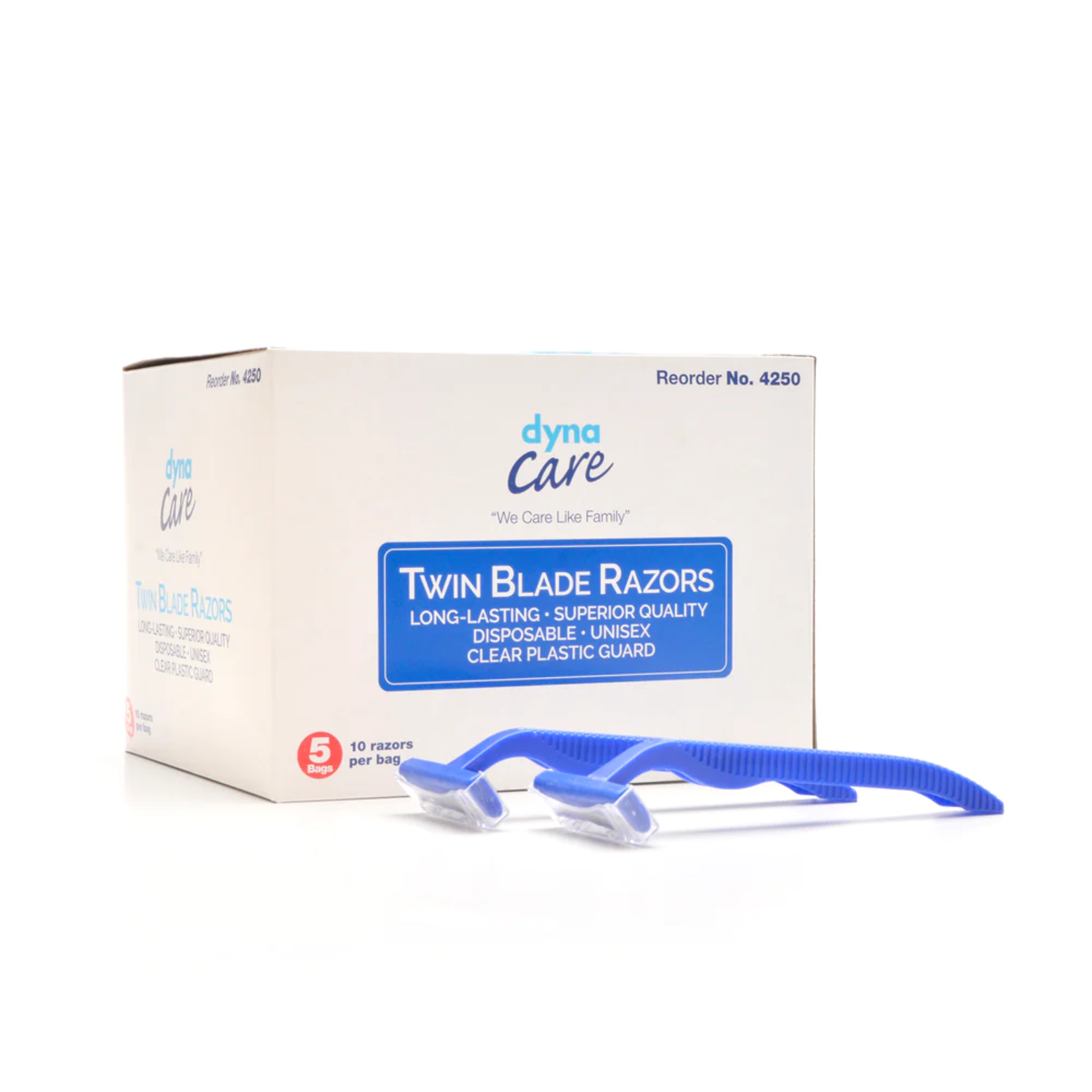 DYNAREX DISPOSABLE TWIN BLADE RAZORS