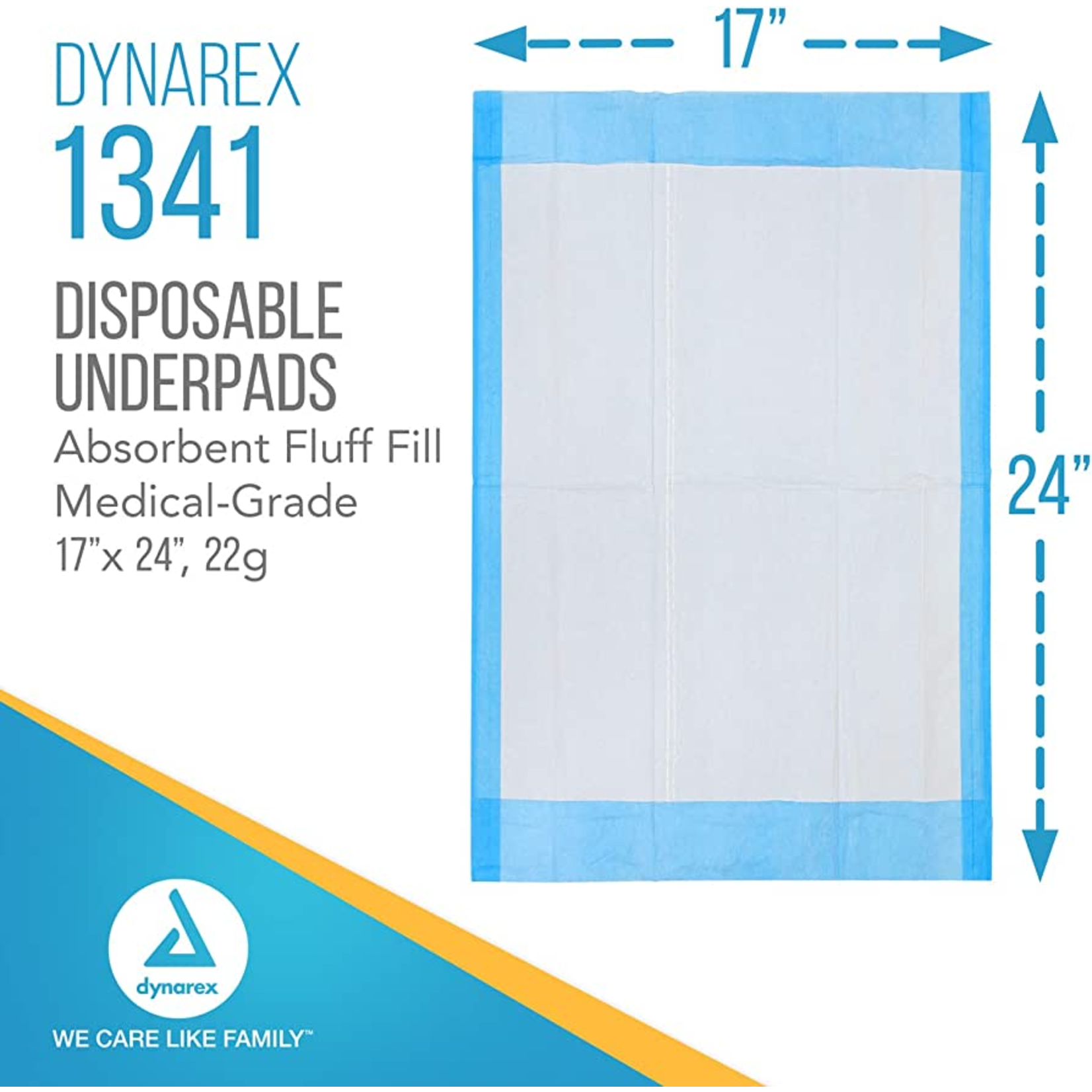 DYNAREX UNDERPADS NON-ADHERENT