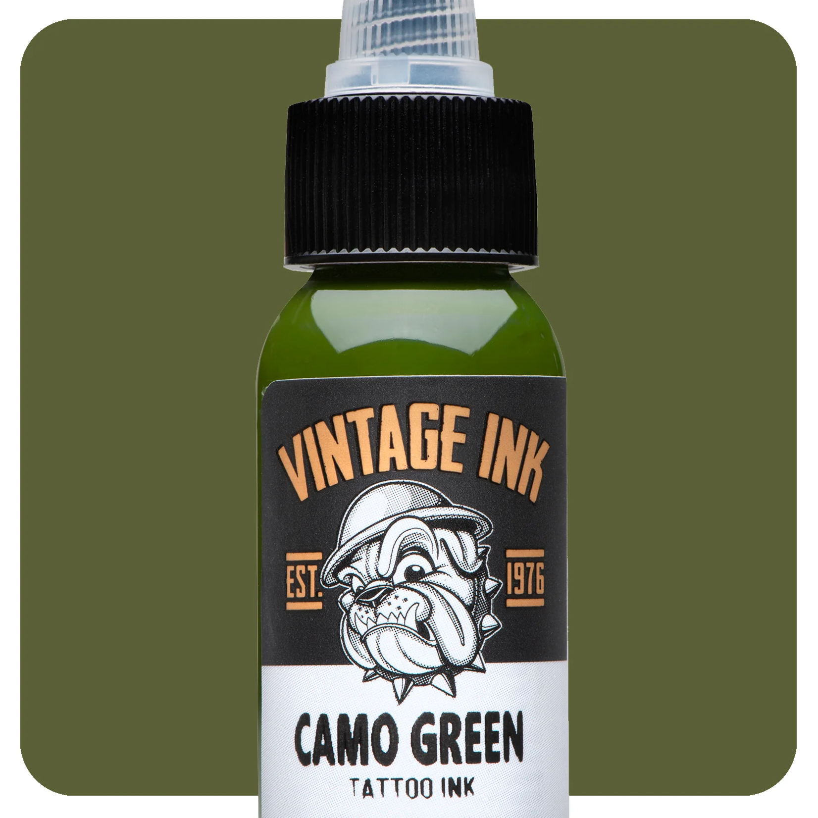 ETERNAL INK VINTAGE INK CAMO GREEN 1OZ