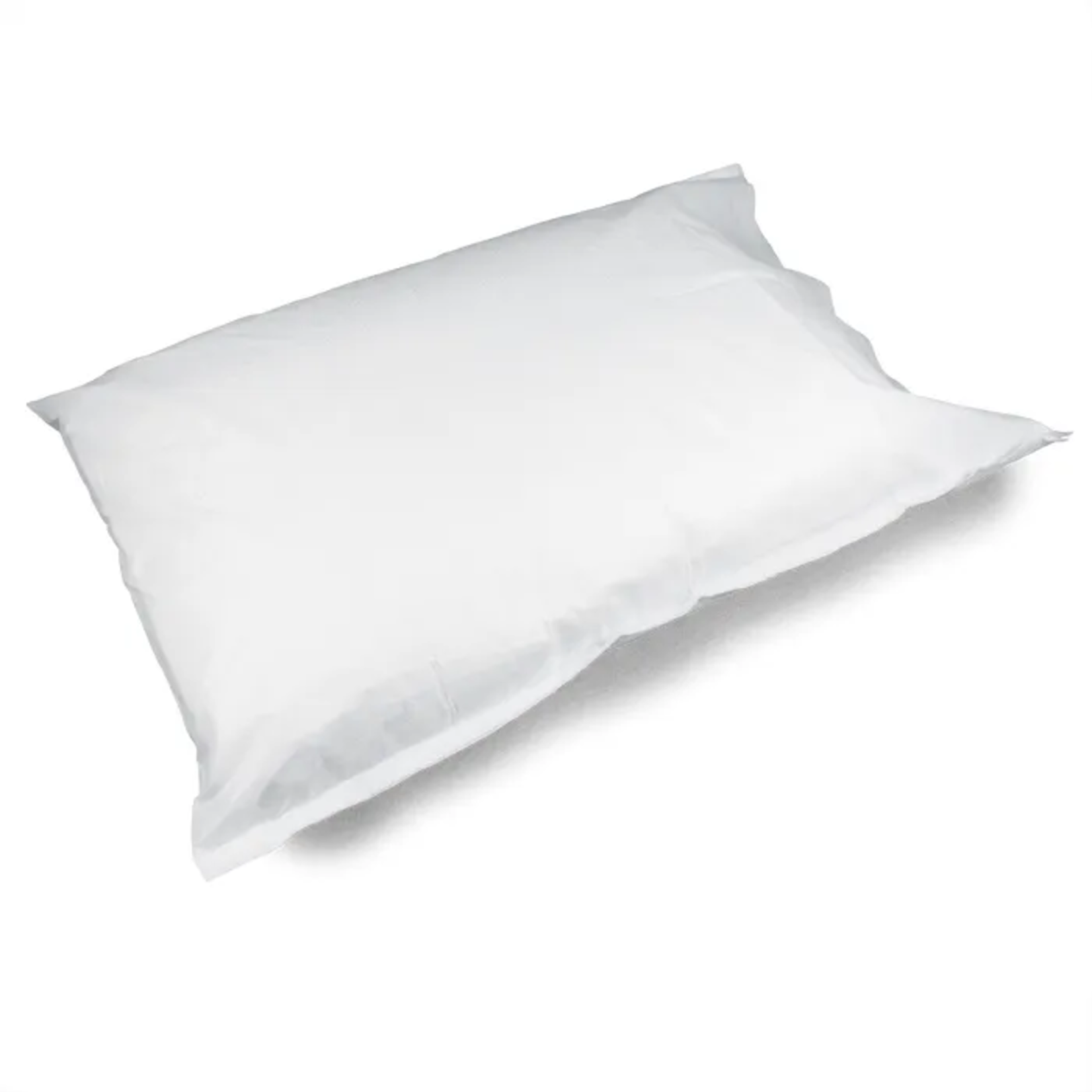 DISPOSABLE  PILLOW CASES  21"x30" WHITE TISSUE/POLY (PACK OF 10)