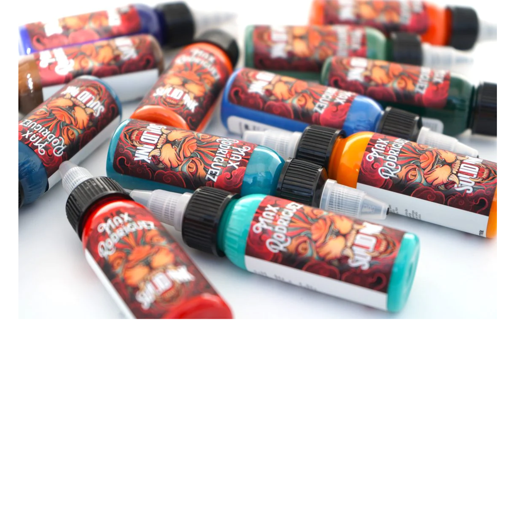 SOLID INK MAX RODRIGUEZ 12 COLOR SET 1OZ FOR THE PRICE OF 10