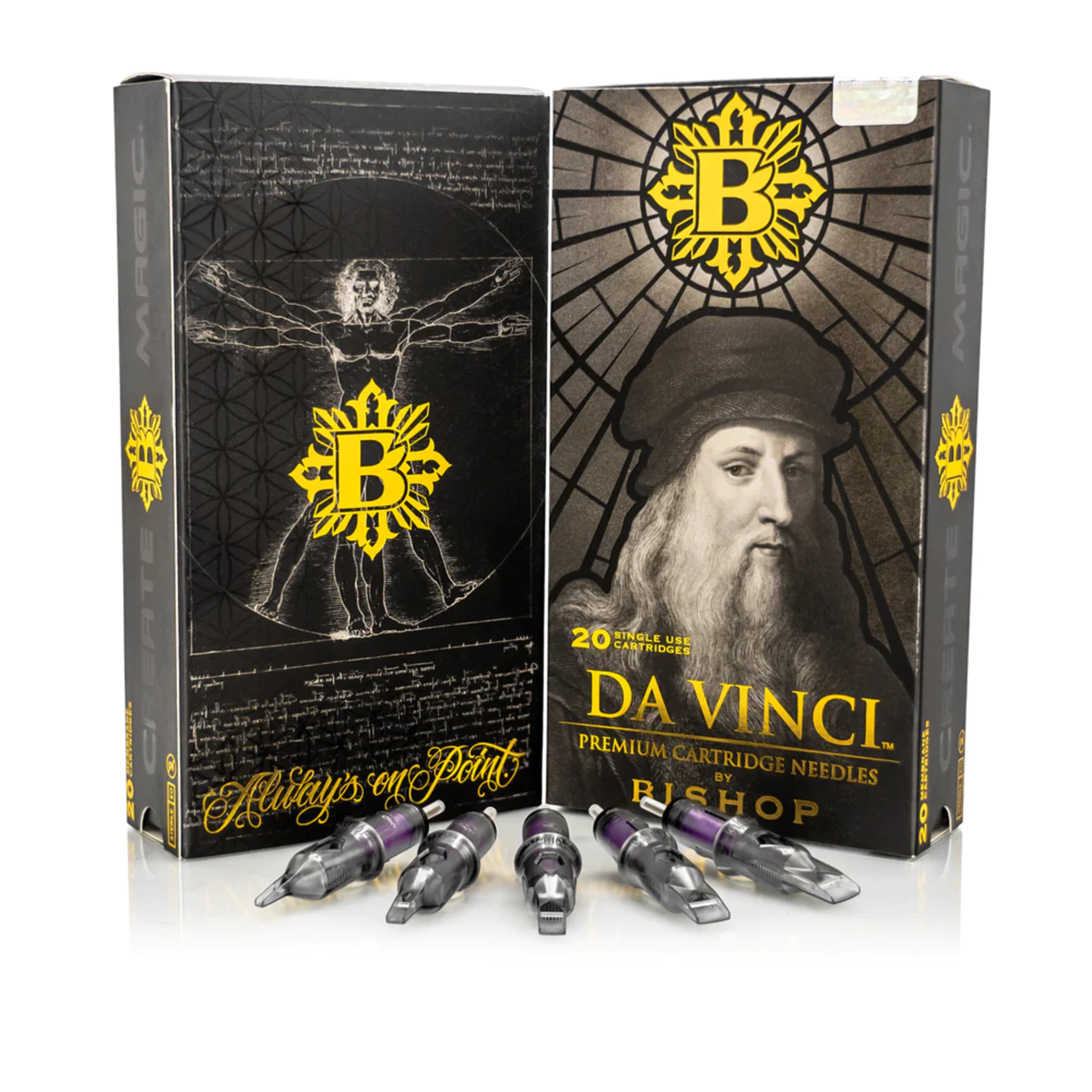 BISHOP DA VINCI V2 CARTRIDGES - ROUND SHADERS