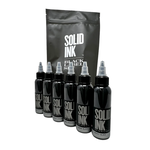 SOLID INK GREY WASH SET 6X5 PRICE (INCLUDES LINING AND HEAVY) 4OZ