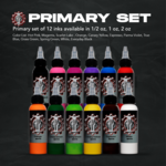 INDUSTRY INKS PRIMARY 12 COLOR SET 2OZ