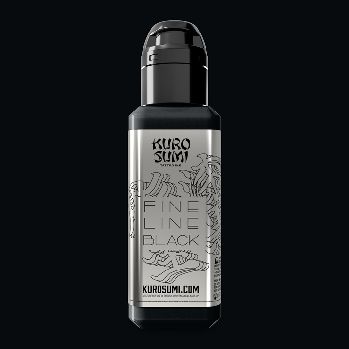 Kuro Sumi Black Outlining Lining Tattoo Ink 12oz Bottle By Kuro Sumi Tattoo Ink