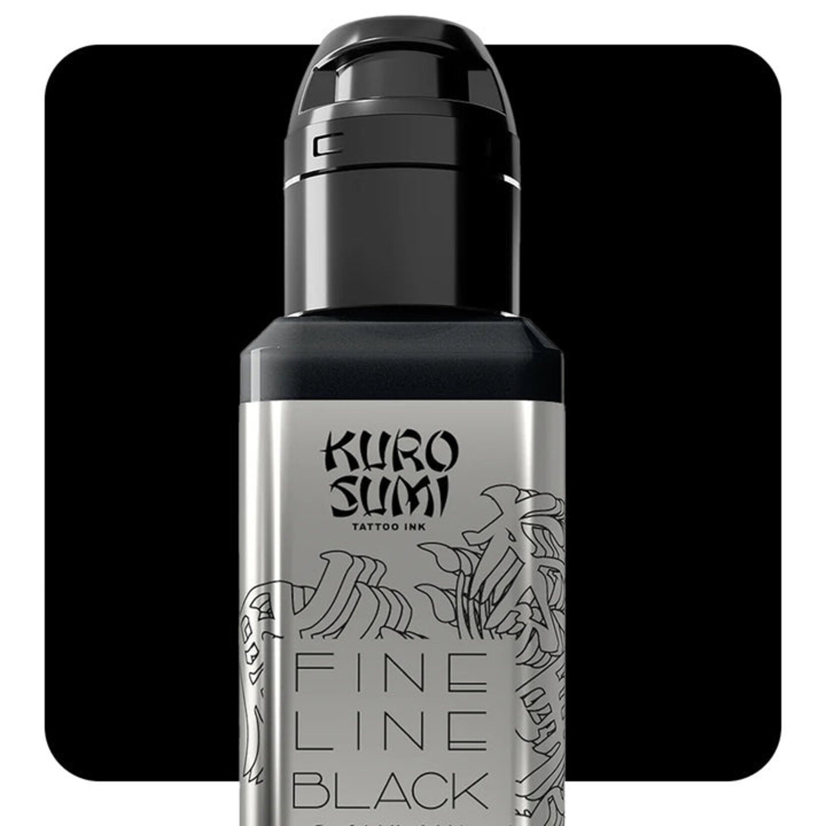 KURO SUMI TATTOO INK FINE LINE BLACK — KURO SUMI TATTOO INK — 1.5OZ BOTTLE