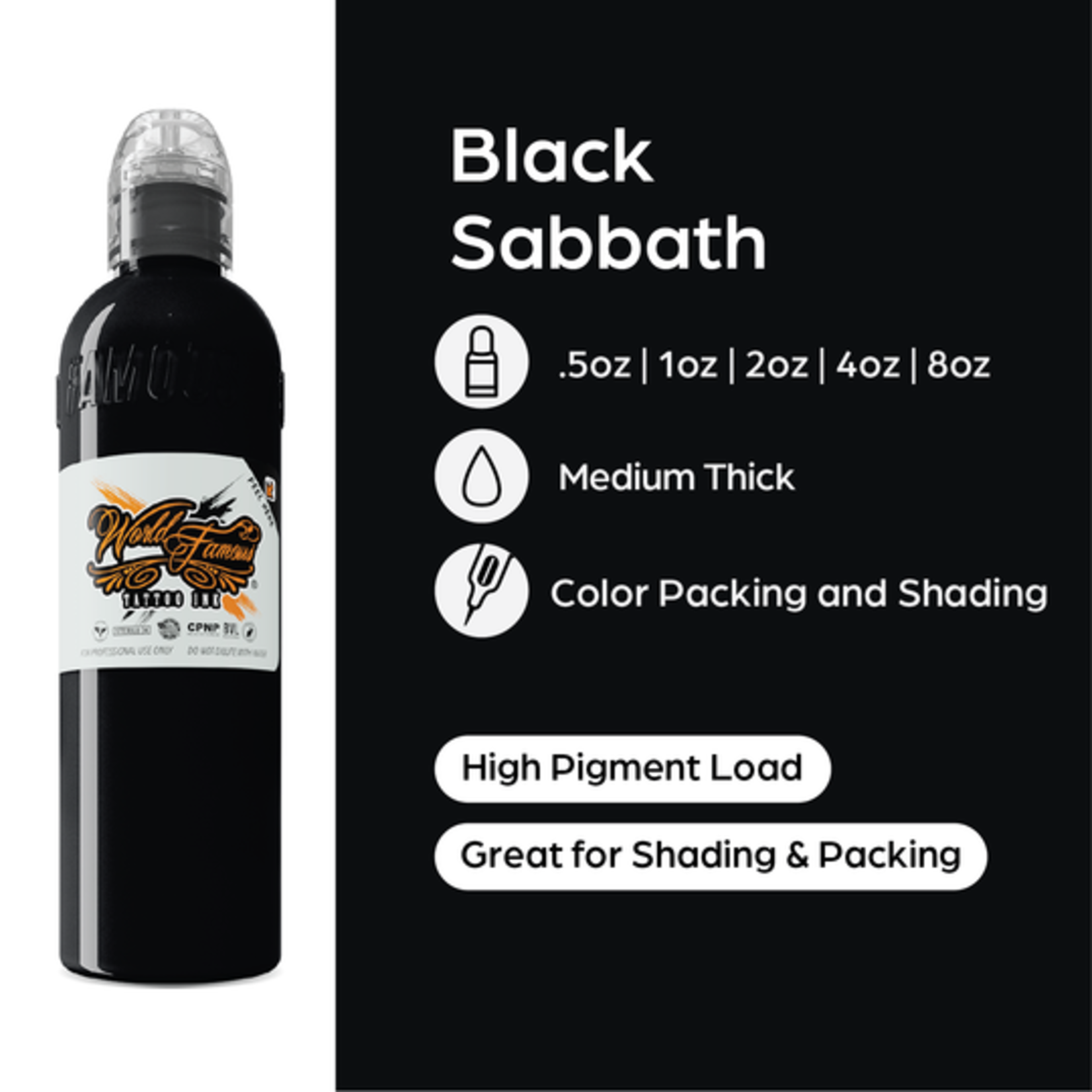 WORLD FAMOUS BLACK SABBATH - 1OZ