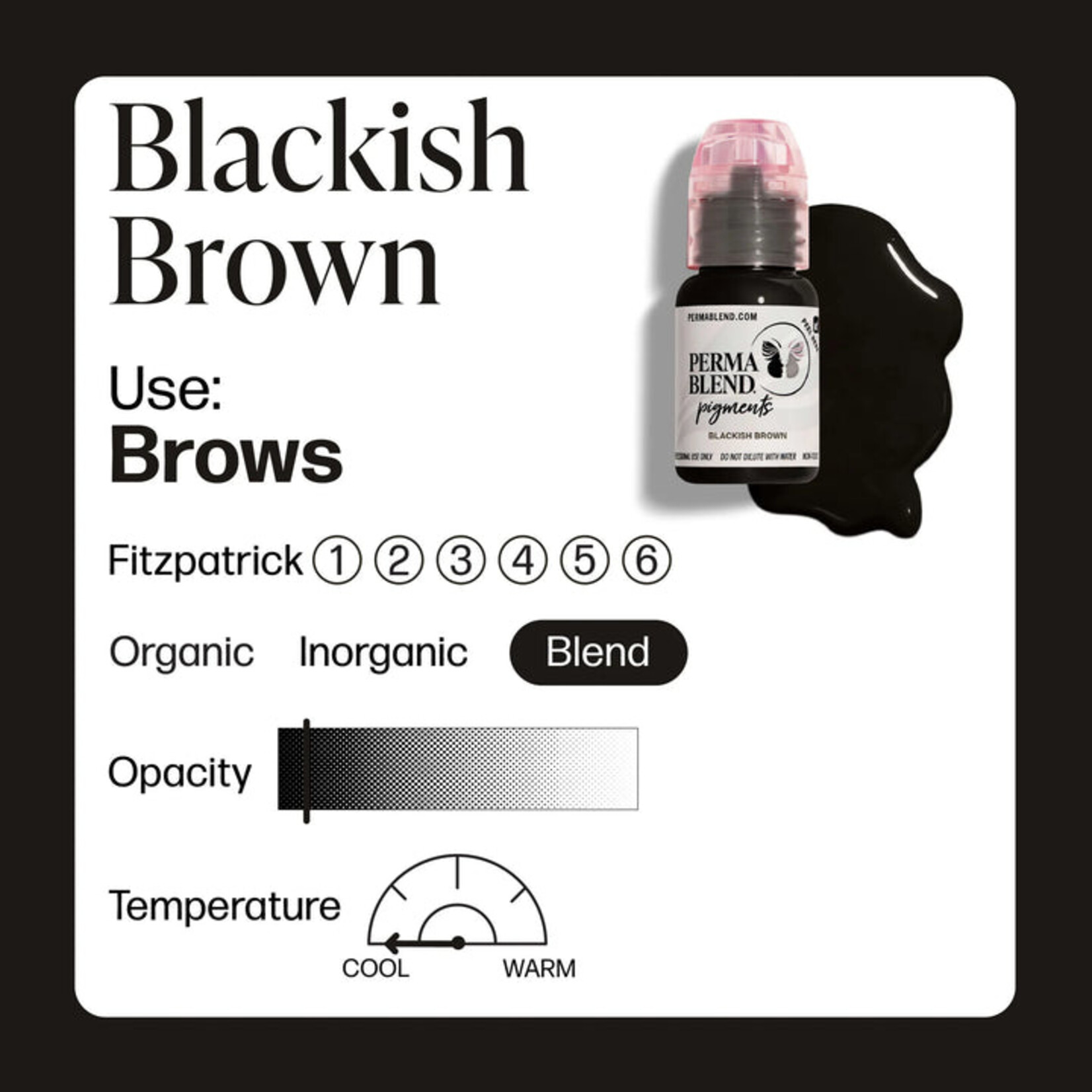 PERMA BLEND BLACKISH BROWN 15ml