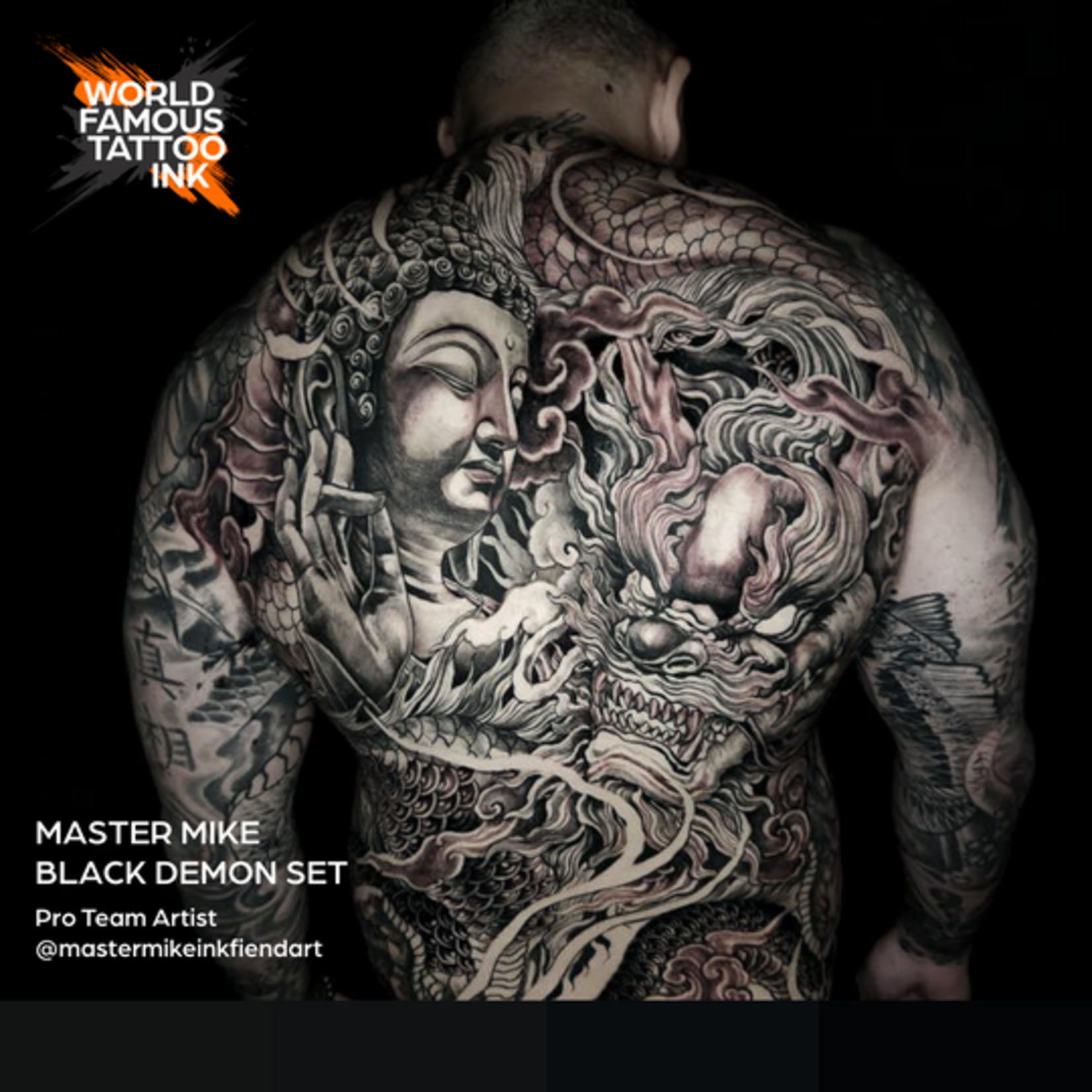 WORLD FAMOUS MASTER MIKE BLACK DEMON SET 4OZ