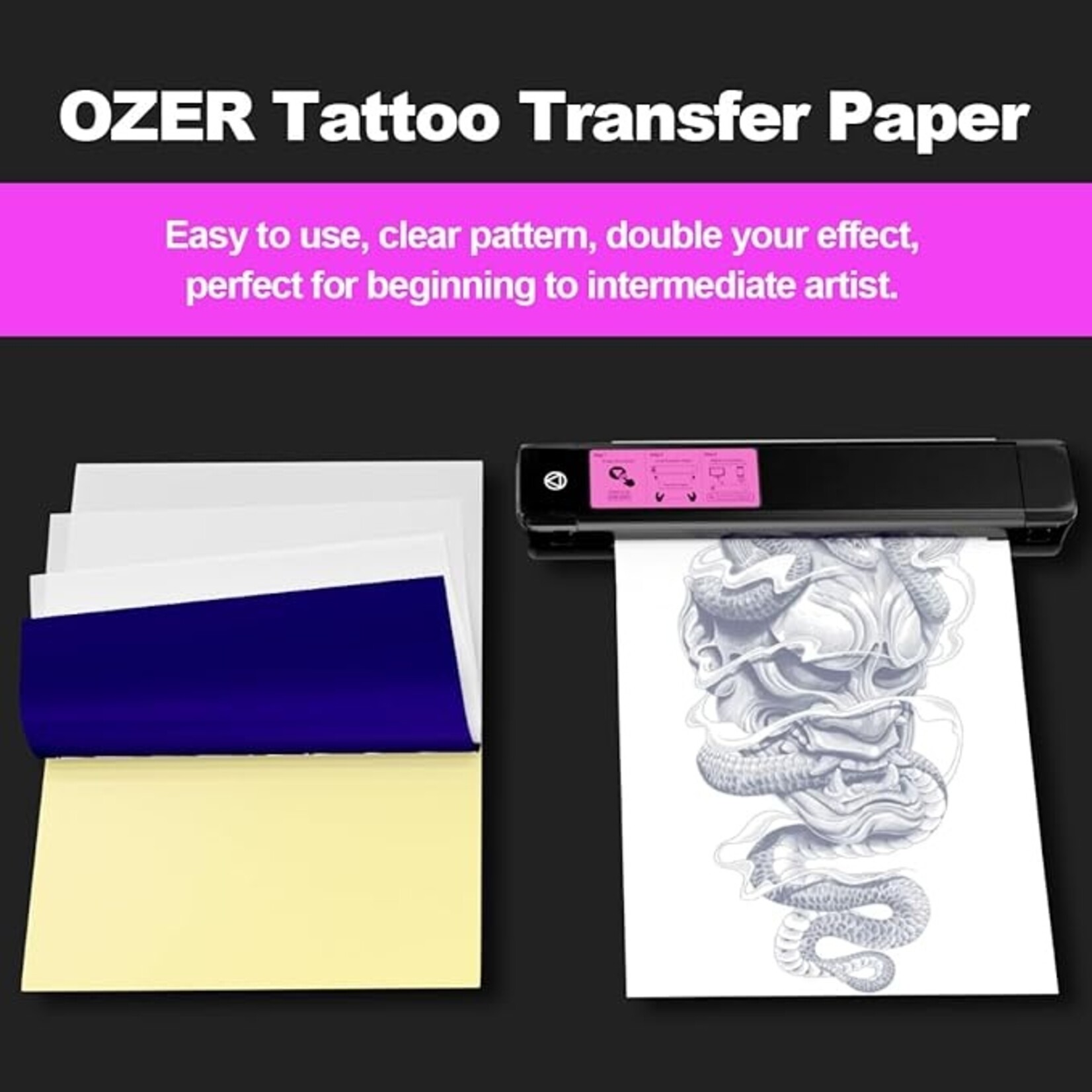OZER M THERMAL PAPER - PACK OF 50