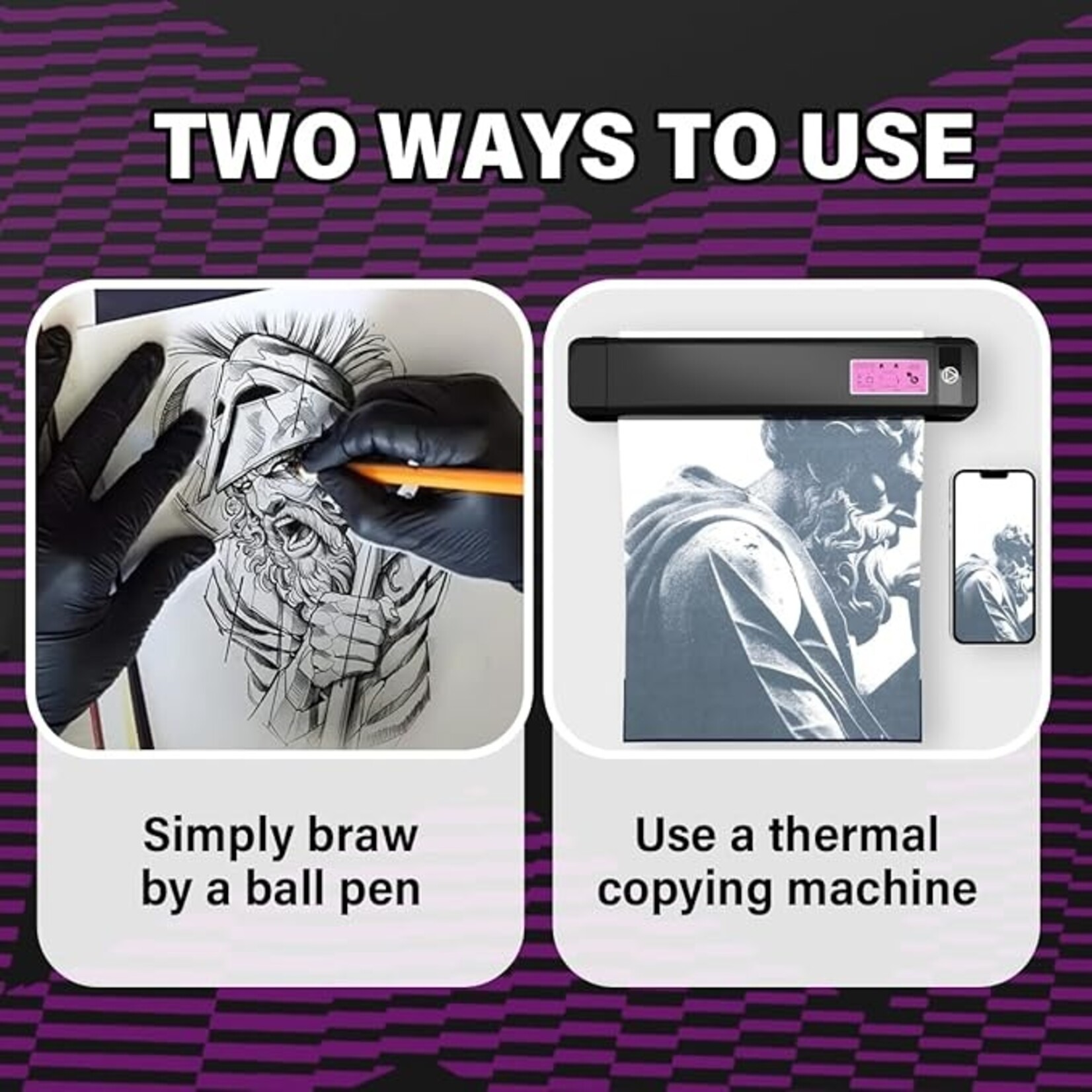 OZER M THERMAL PAPER - PACK OF 50