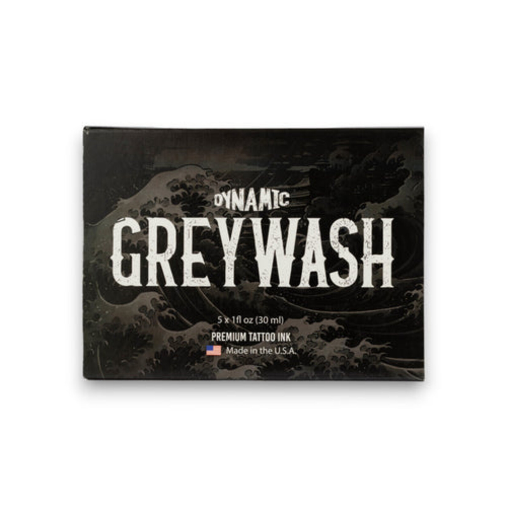 DYNAMIC INK DYNAMIC GREYWASH TATTOO INK - 1OZ BOTTLE SET (NOW INCLUDING 1OZ MIXING SOLUTION)
